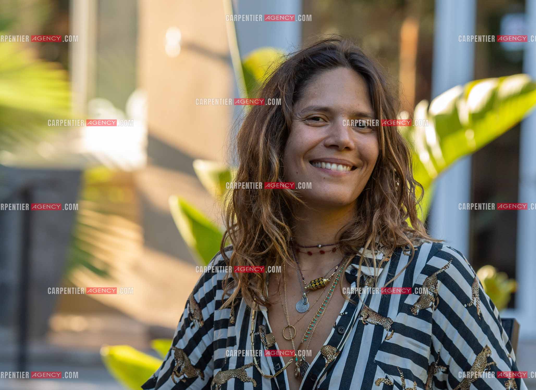 La chanteuse Vanille Clerc lors de sa tournée d'été à Sanary sur Mer.   ( Exclusif )