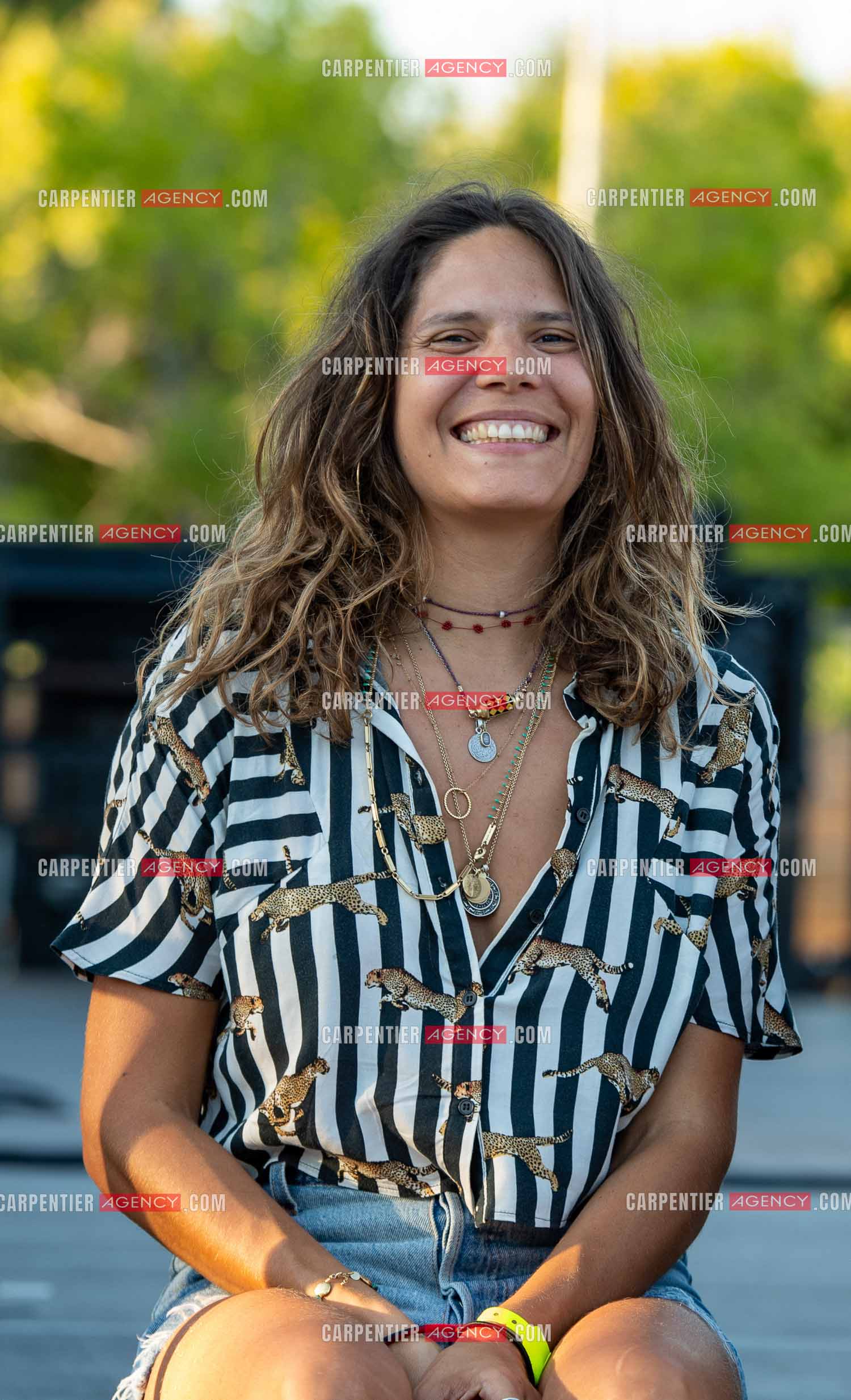 La chanteuse Vanille Clerc lors de sa tournée d'été en première partie de Enzo Enzo à Sanary sur Mer.   ( Exclusif )