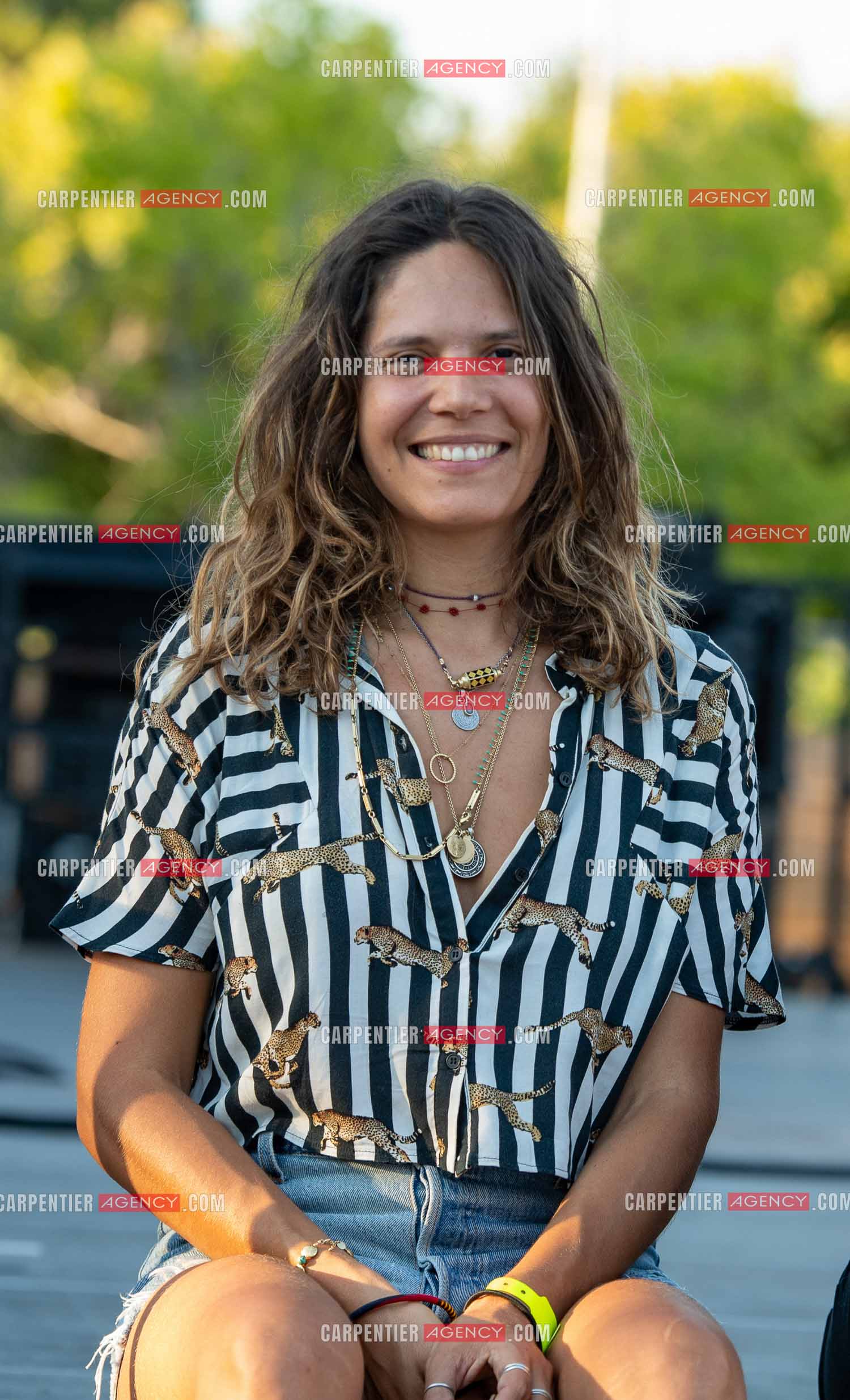 La chanteuse Vanille Clerc lors de sa tournée d'été à Sanary sur Mer.   ( Exclusif )