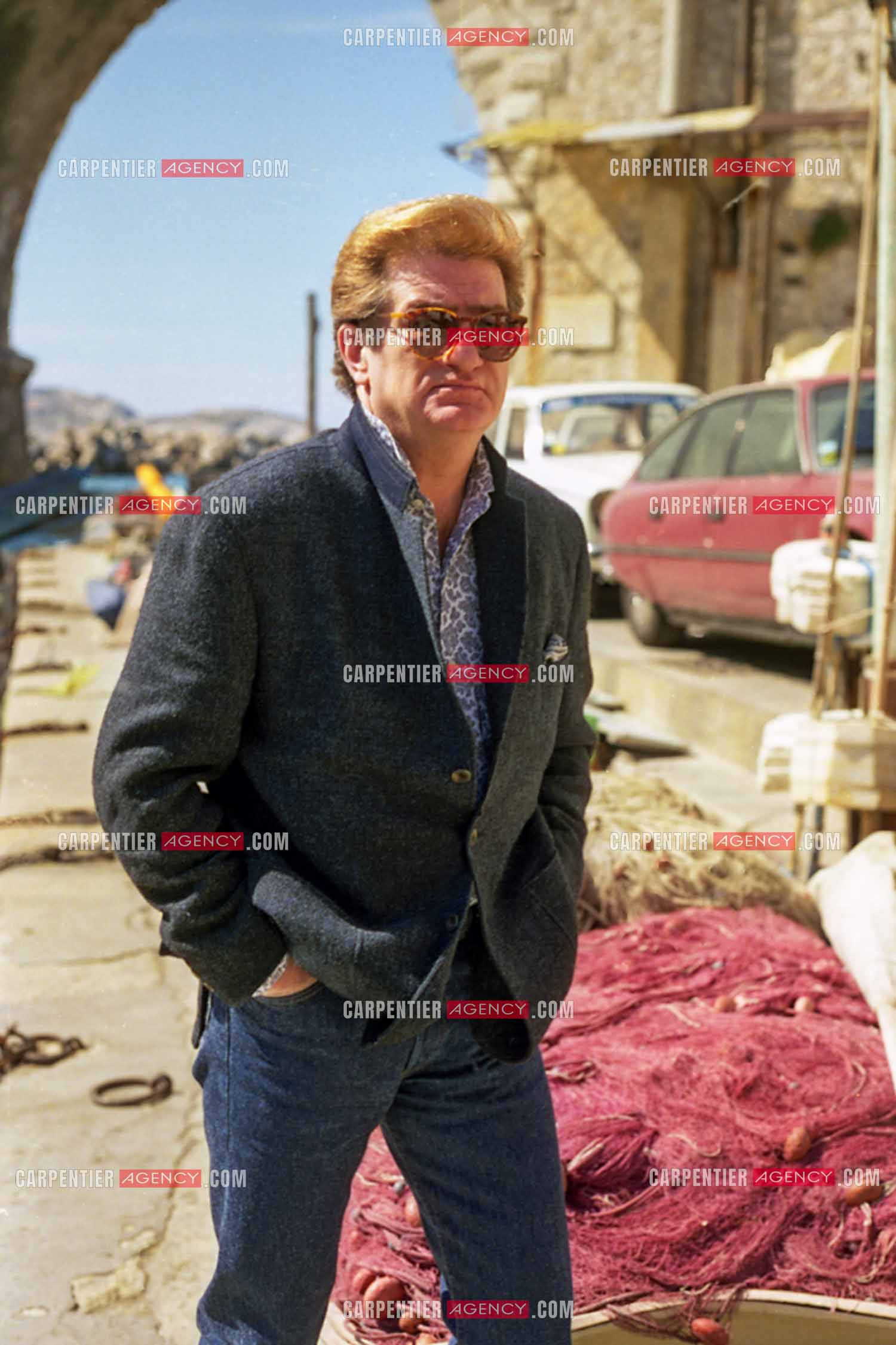 Le chanteur Eddy Mitchell.  ( Exclusif )