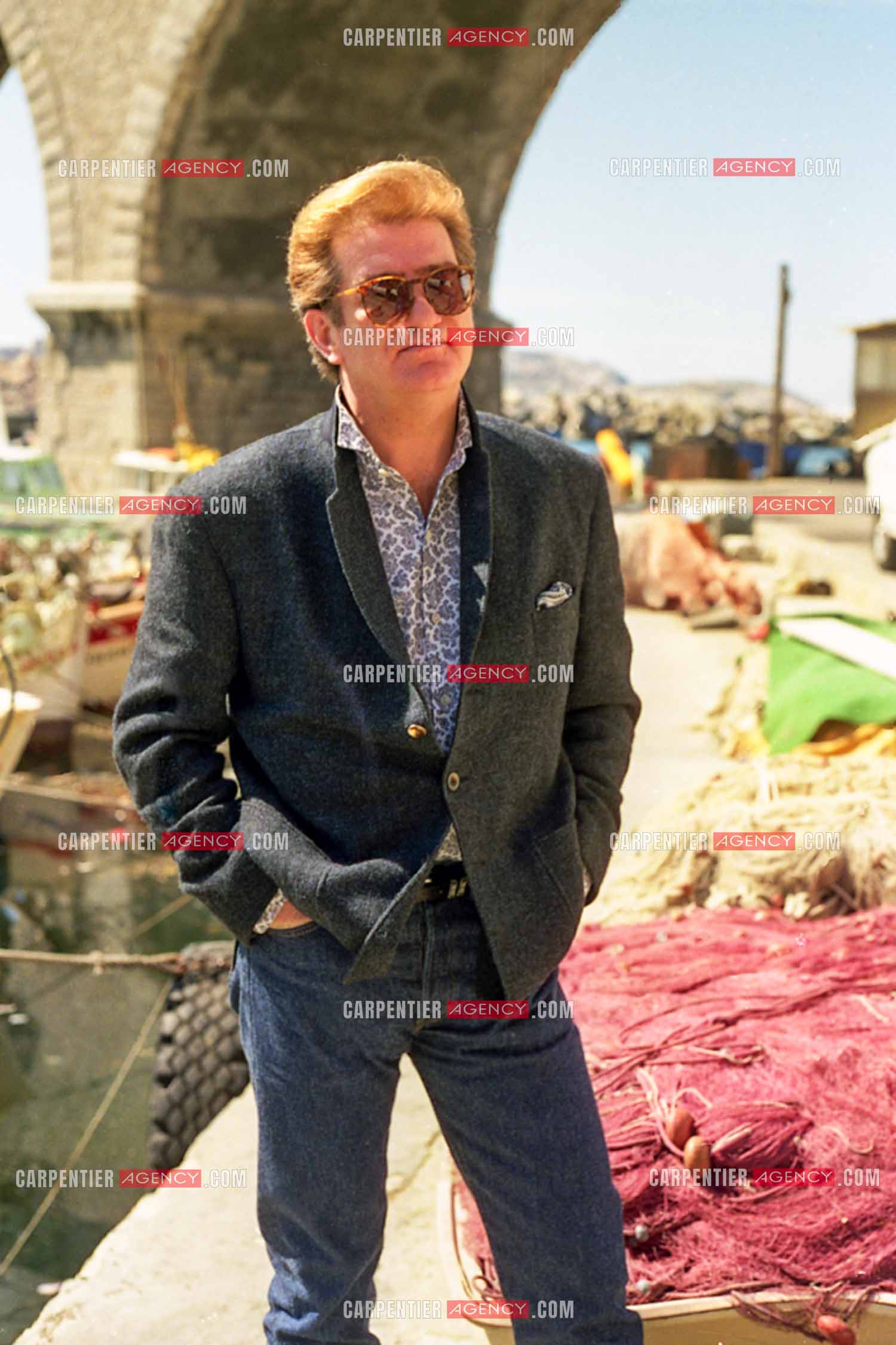 Le chanteur Eddy Mitchell.  ( Exclusif )