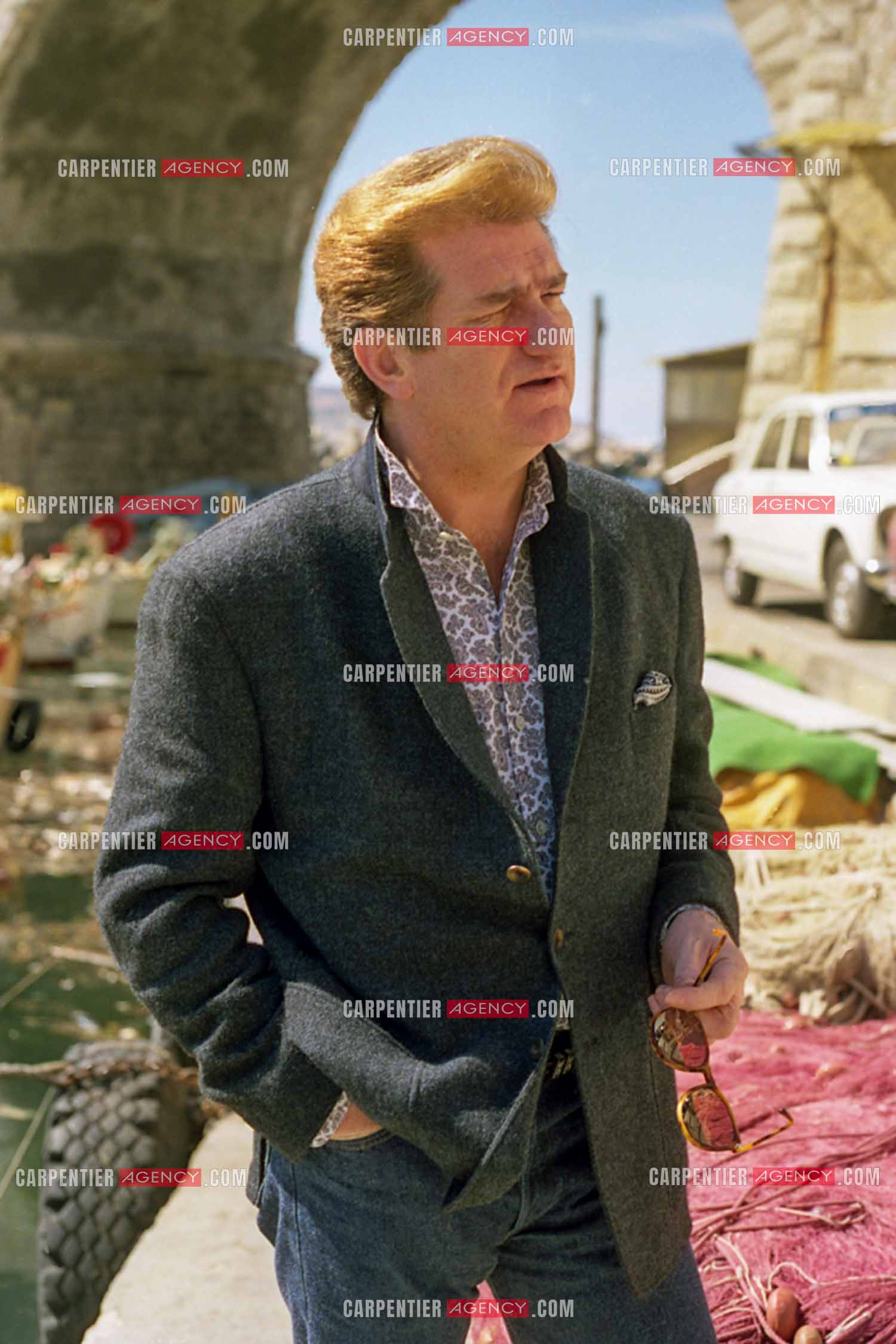 Le chanteur Eddy Mitchell.  ( Exclusif )