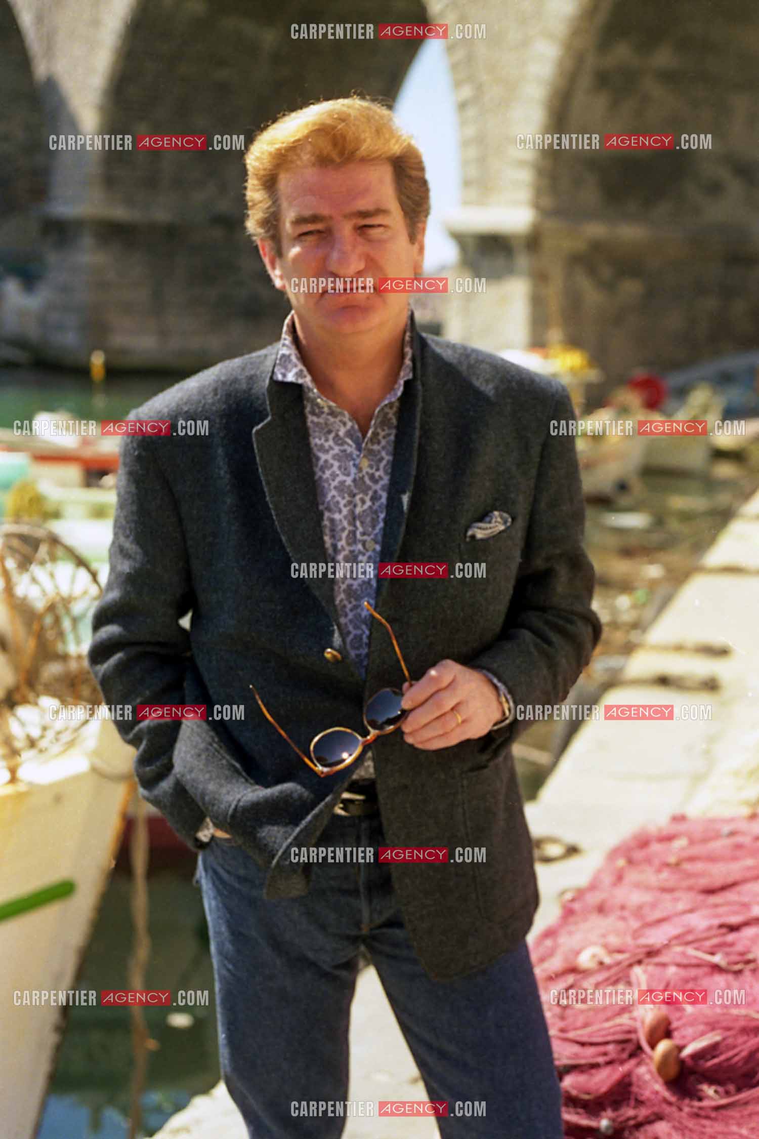 Le chanteur Eddy Mitchell.  ( Exclusif )