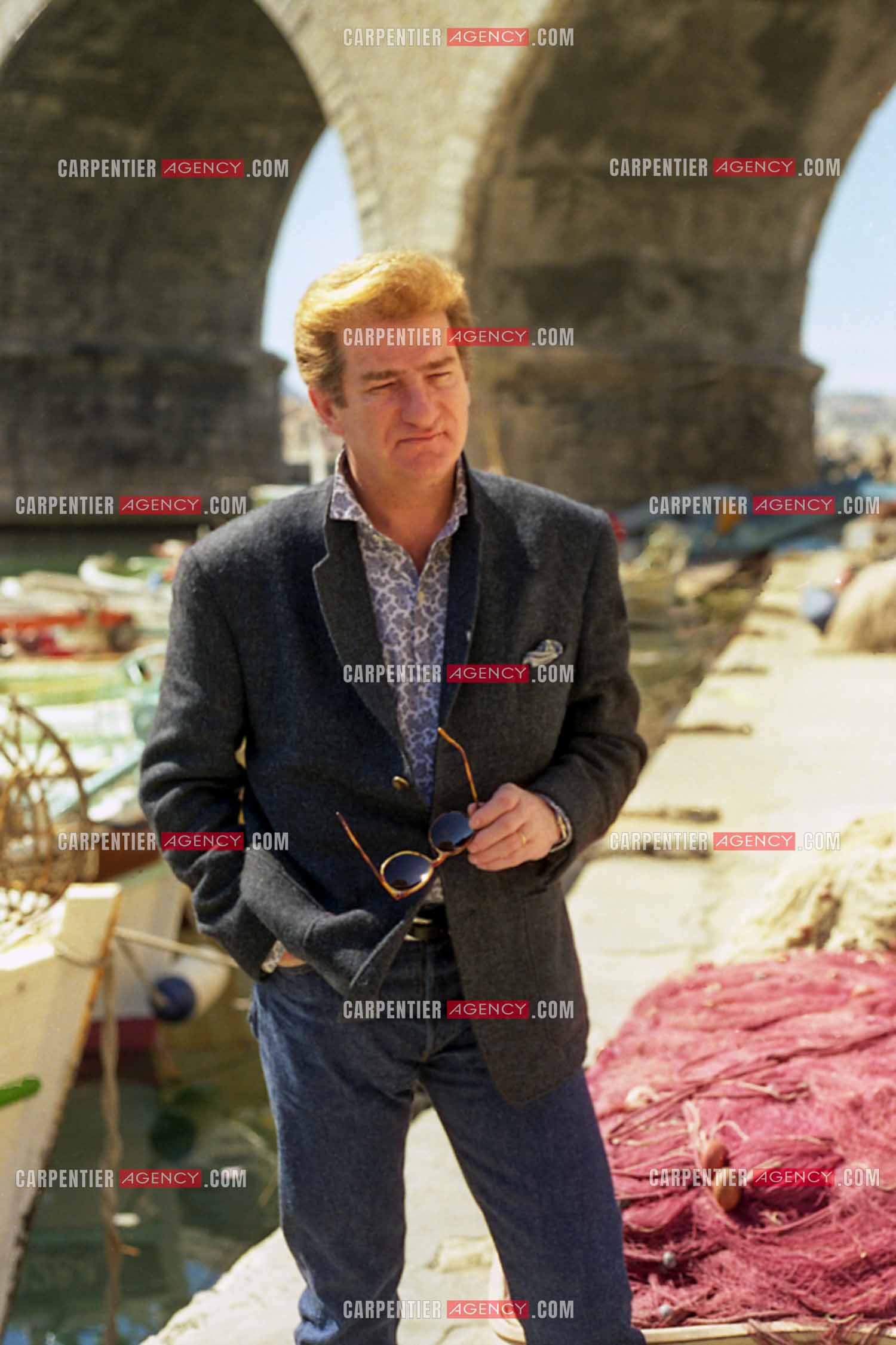 Le chanteur Eddy Mitchell.  ( Exclusif )