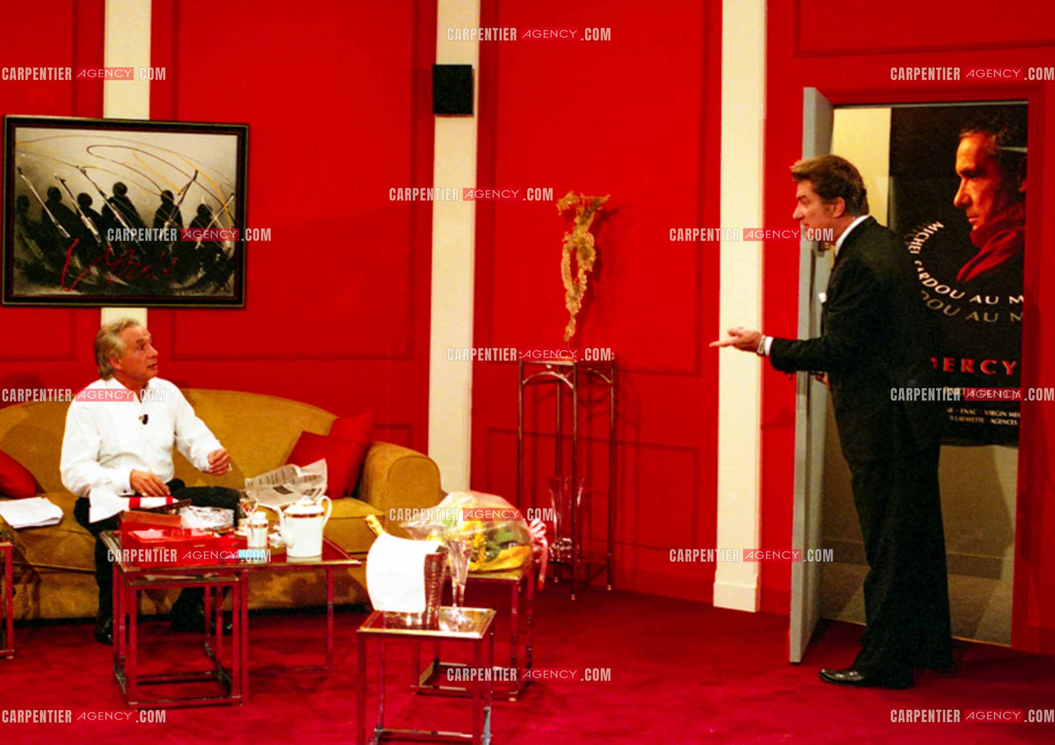 Émission spéciale Michel Sardou avec Eddy Mitchell comme invité.  ( Exclusif )