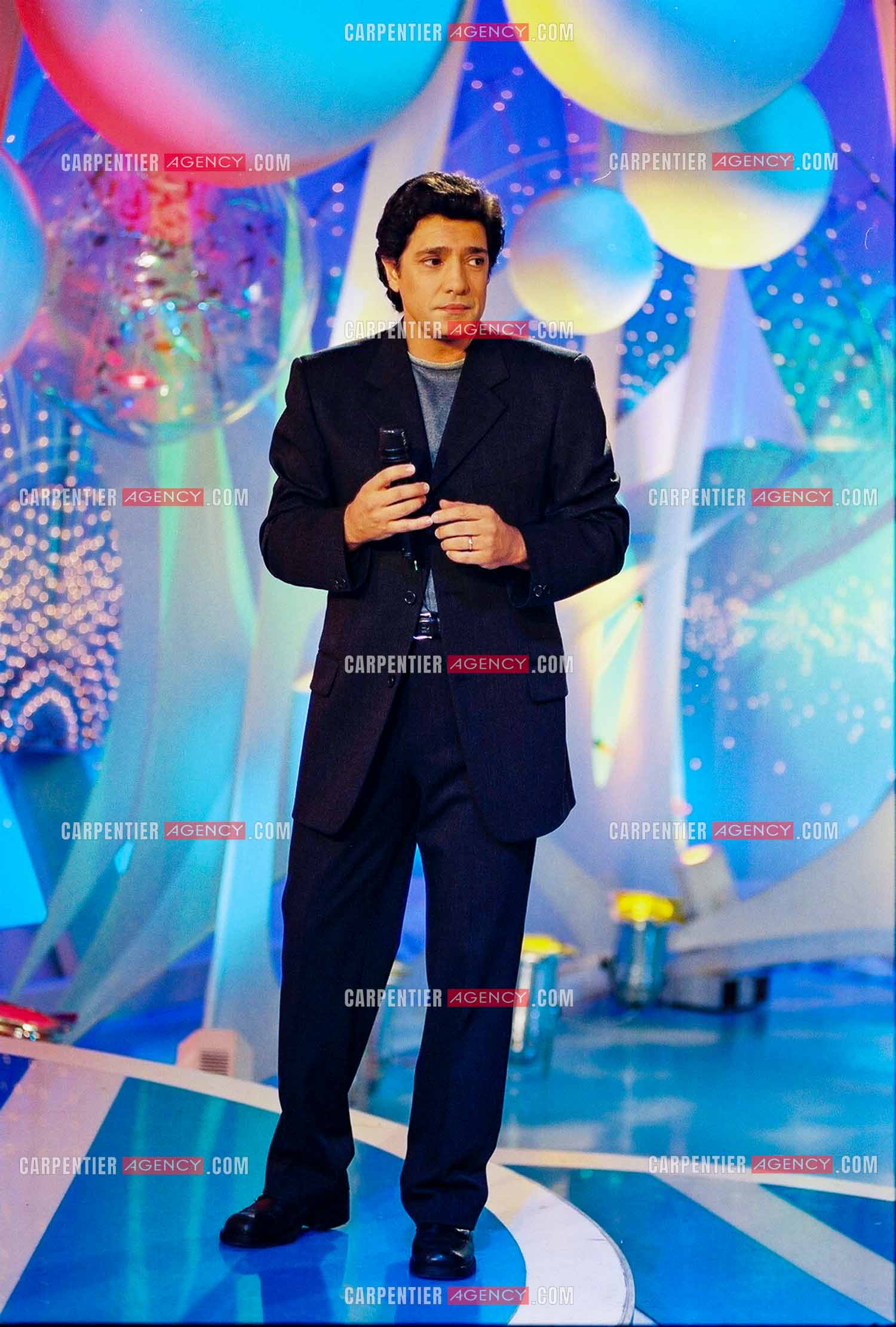 Le chanteur Frédéric François invité de l'émission “La Chance Aux Chansons“ pour la promotion de son nouvel album “Les Plus Grandes Mélodies Italiennes“.  ( Exclusif )