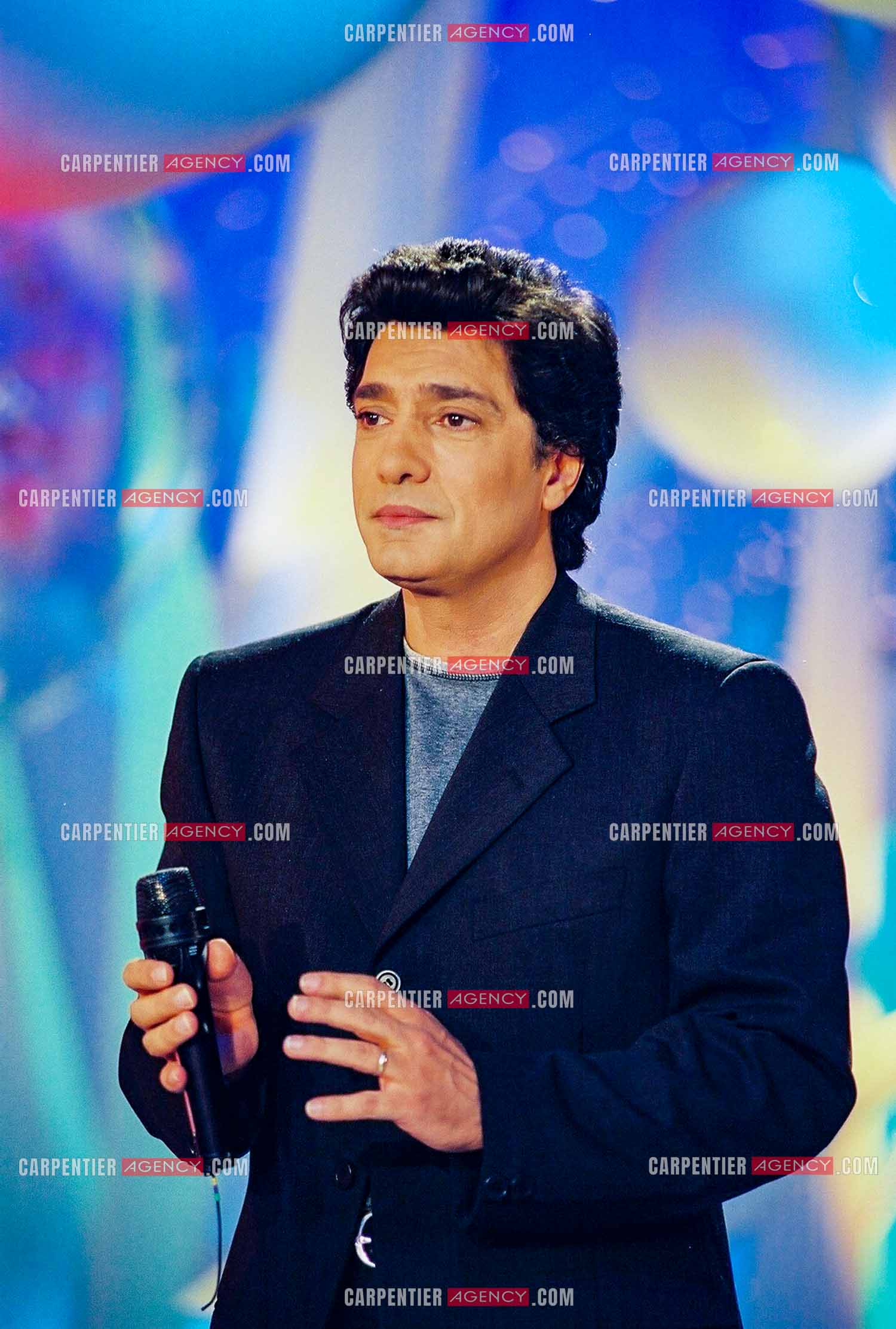 Le chanteur Frédéric François invité de l'émission “La Chance Aux Chansons“ pour la promotion de son nouvel album “Les Plus Grandes Mélodies Italiennes“.  ( Exclusif )