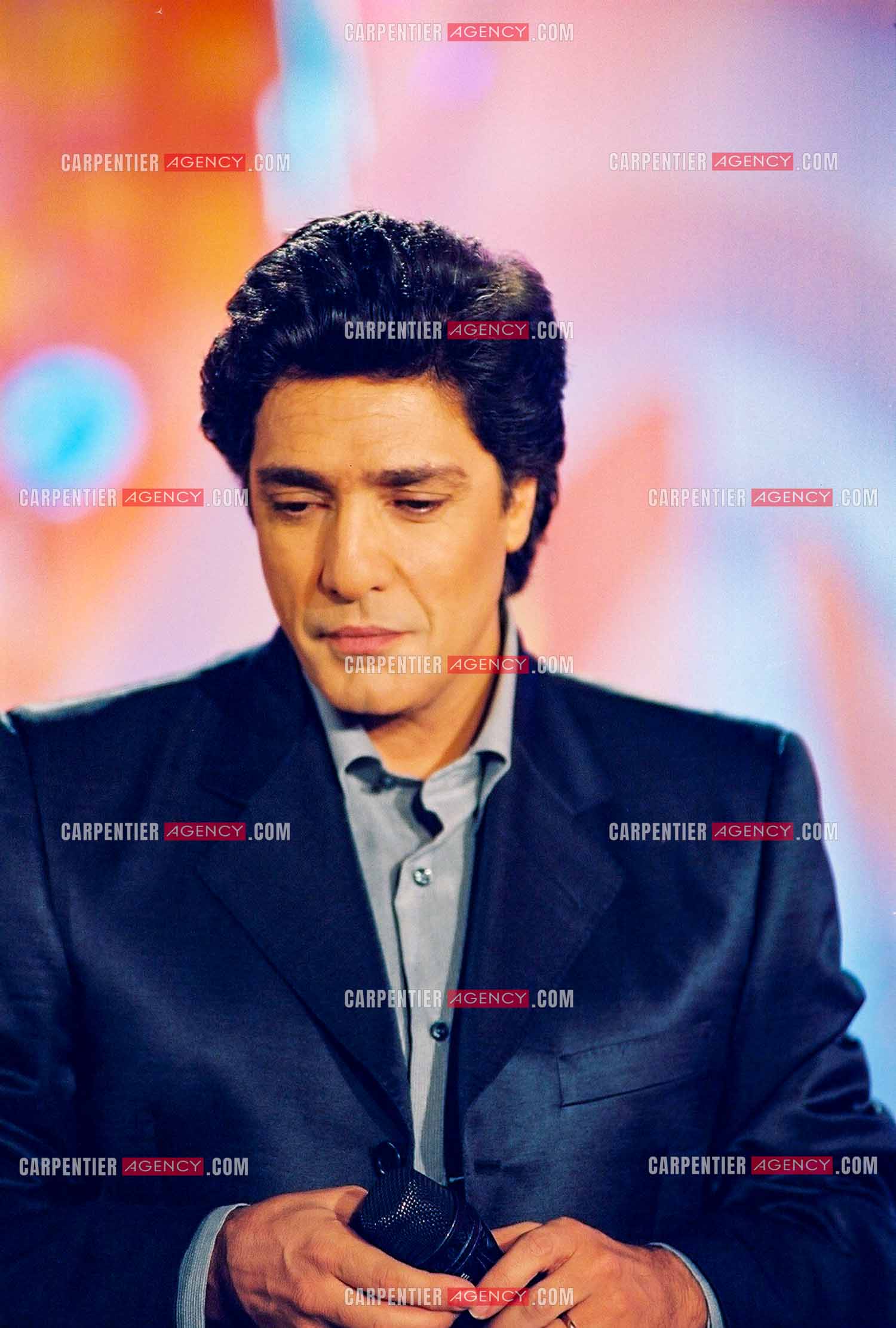 Le chanteur Frédéric François invité de l'émission “La Chance Aux Chansons“ pour la promotion de son nouvel album “Les Plus Grandes Mélodies Italiennes“.  ( Exclusif )