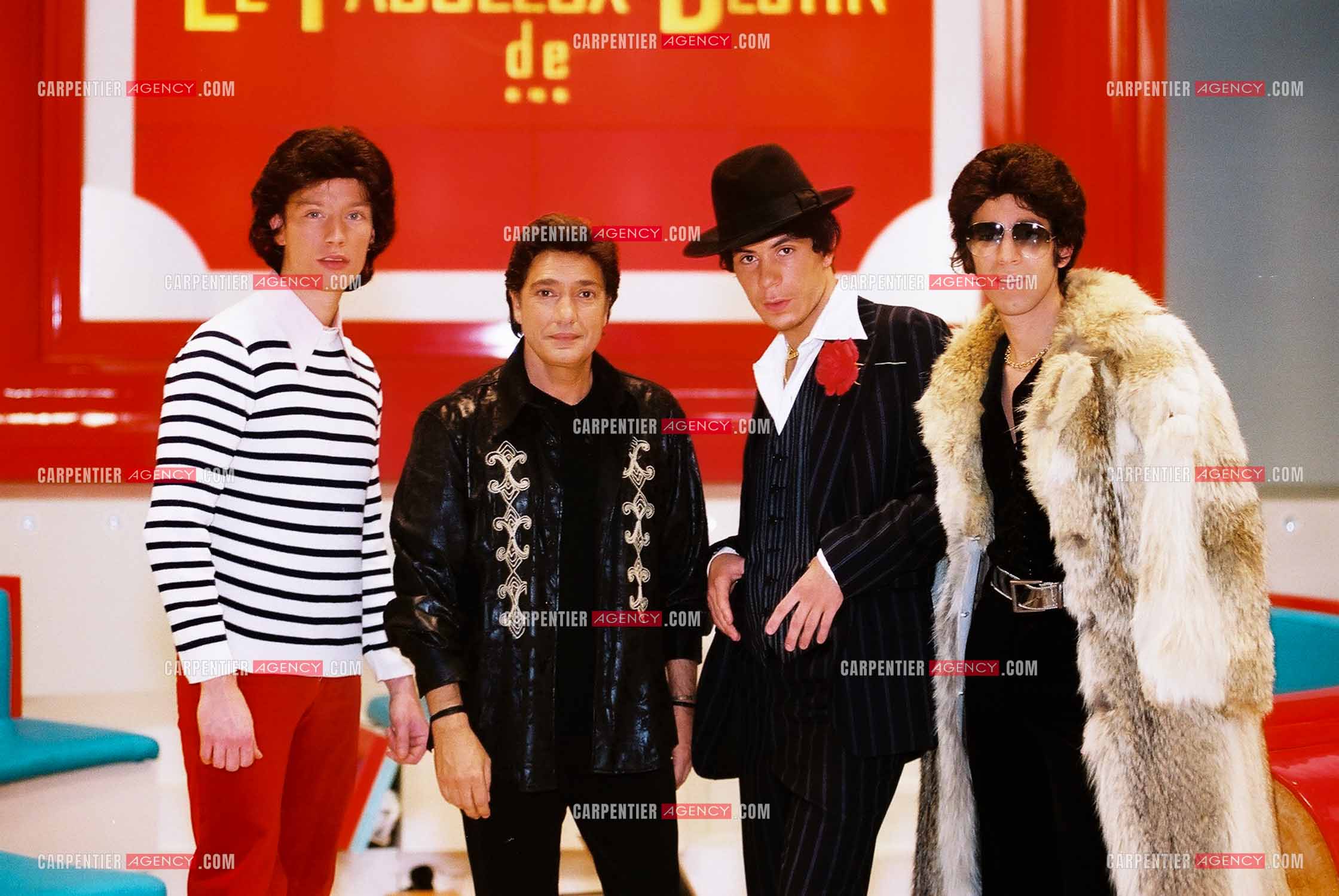 Émission “Le Fabuleux Destin“ présentée par l'animatrice Isabelle Giordano avec comme invité Frédéric François.  ( Exclusif )