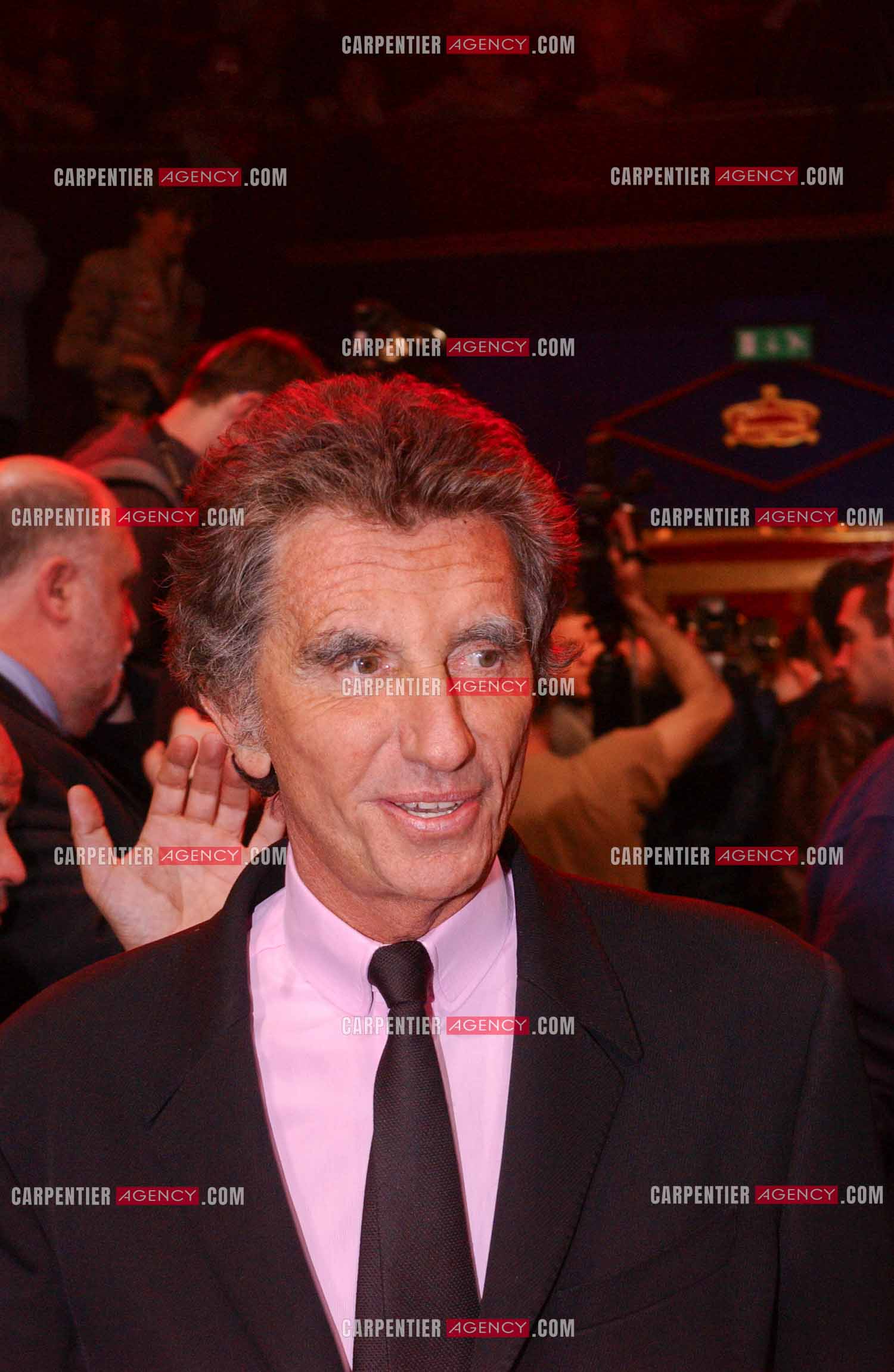 Grand meeting " OUI A L'EUROPE SOCIALE “ à Paris réunissant la Gauche le 18 Mai 2005. Jack Lang.