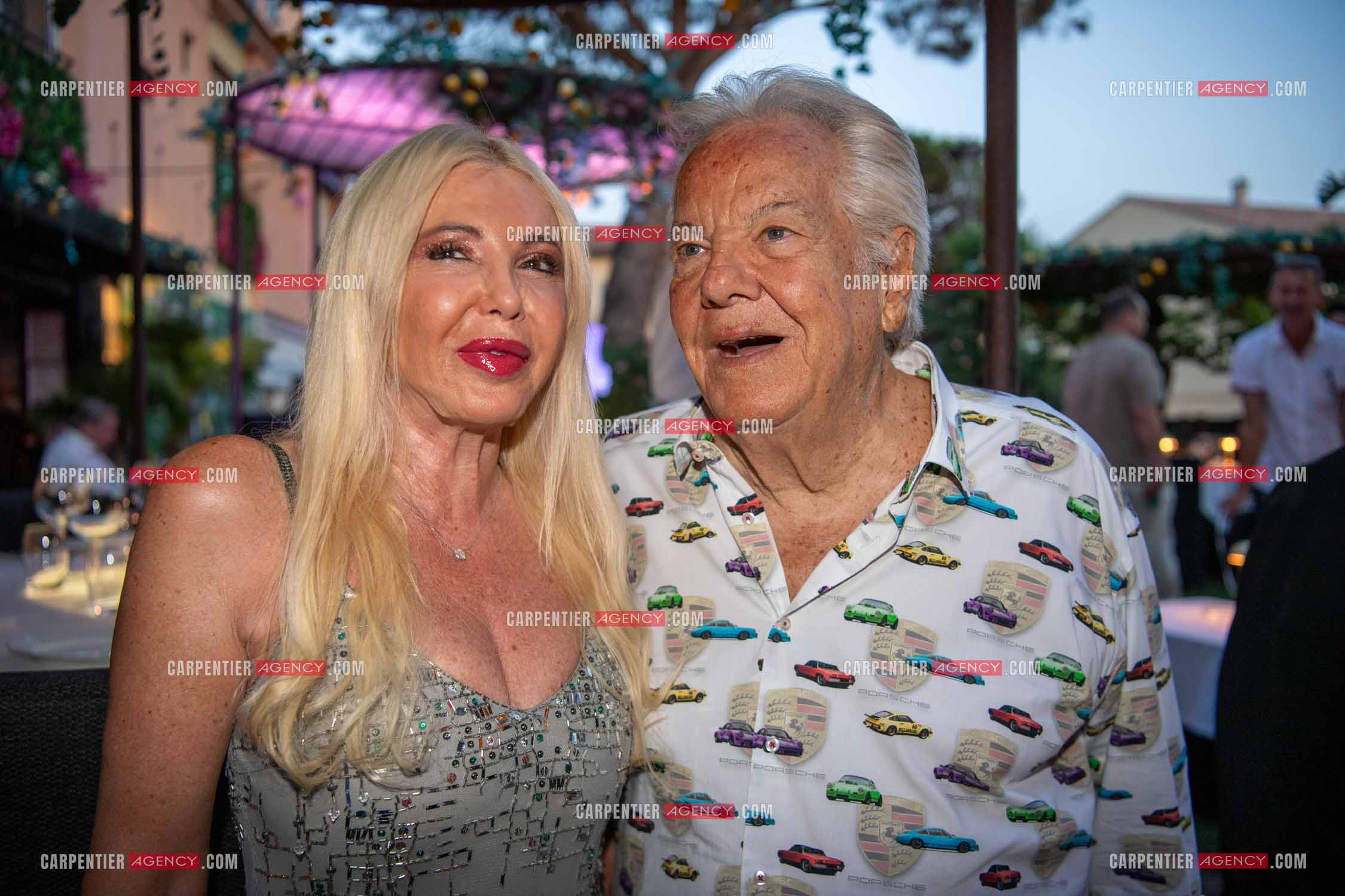 Lady Monica Bacardi et Massimo Gargia.      ( Exclusif )