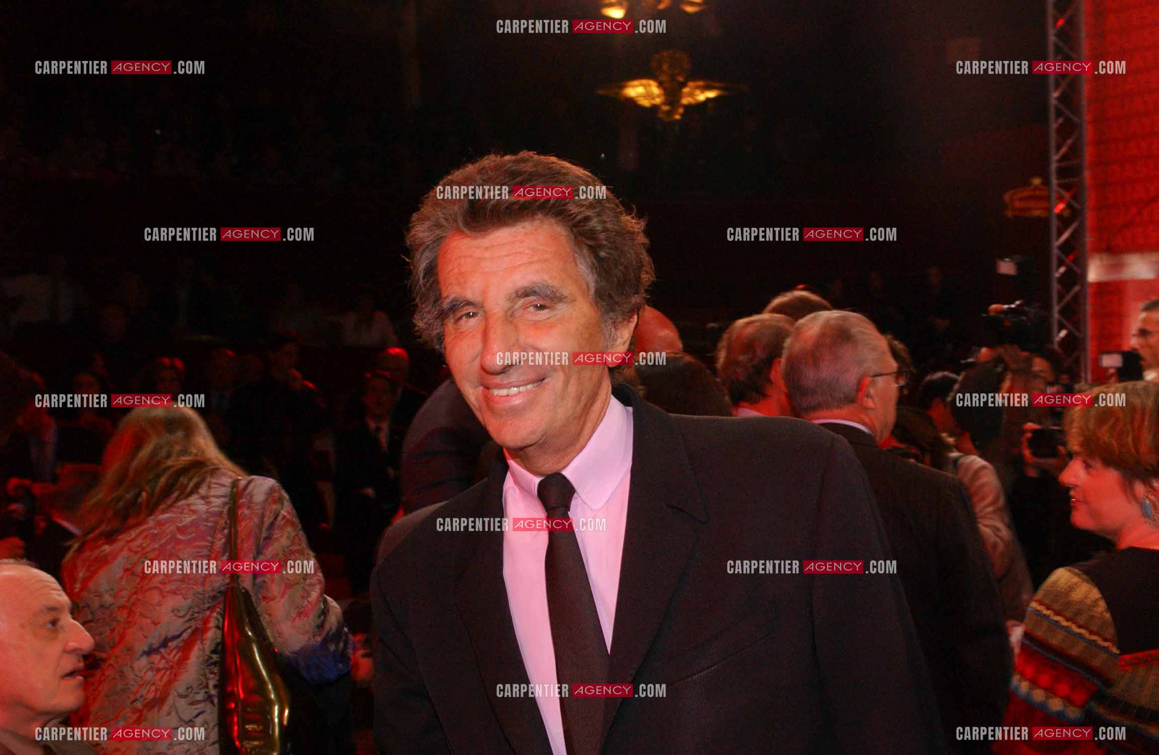 Grand meeting " OUI A L'EUROPE SOCIALE “ à Paris réunissant la Gauche le 18 Mai 2005.Jack Lang.