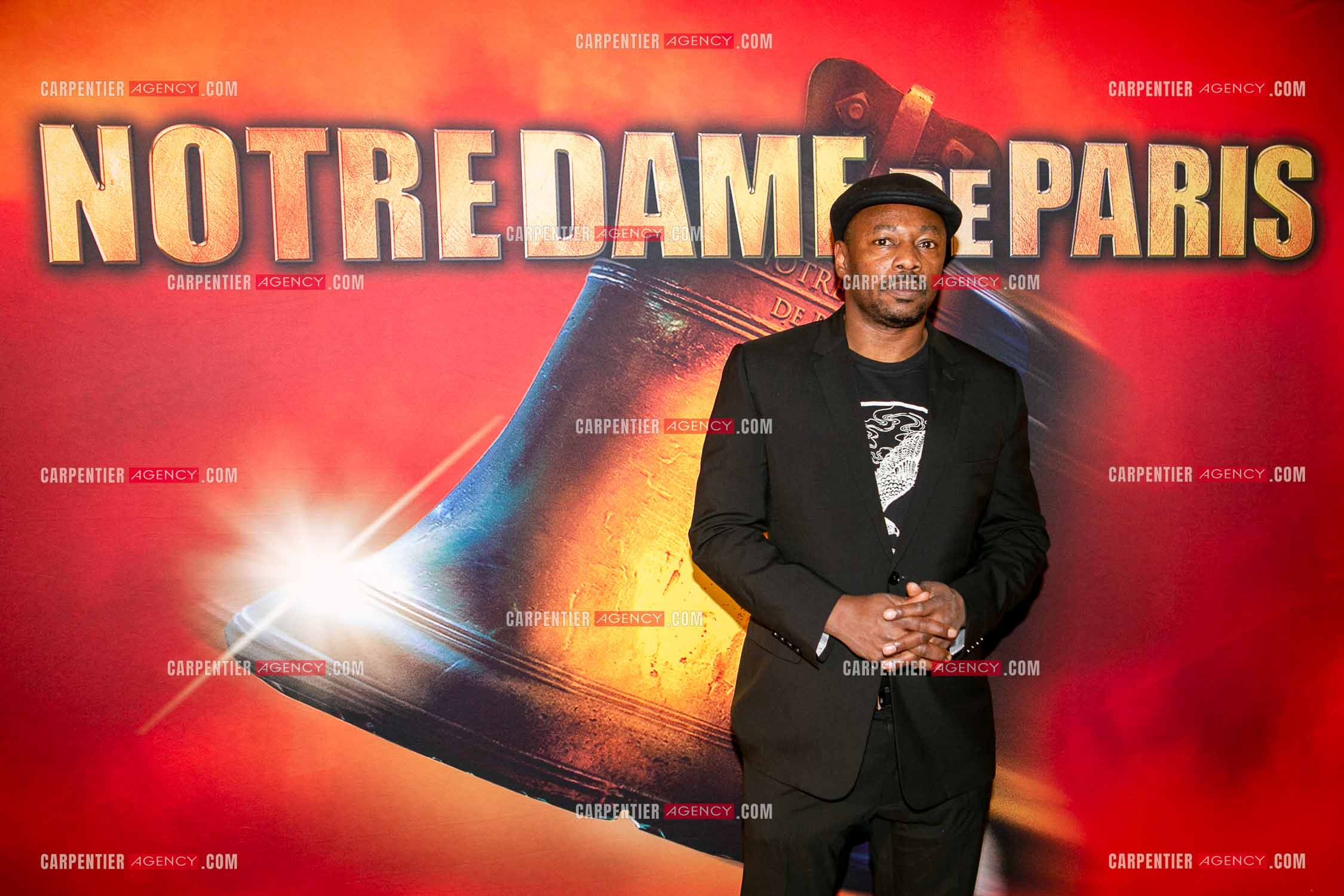 Générale de la comédie musicale Notre Dame de Paris au Palais des Congrés de Paris le 23 Nov 2023. Le rappeur Claude M'Barali dit MC Solaar.