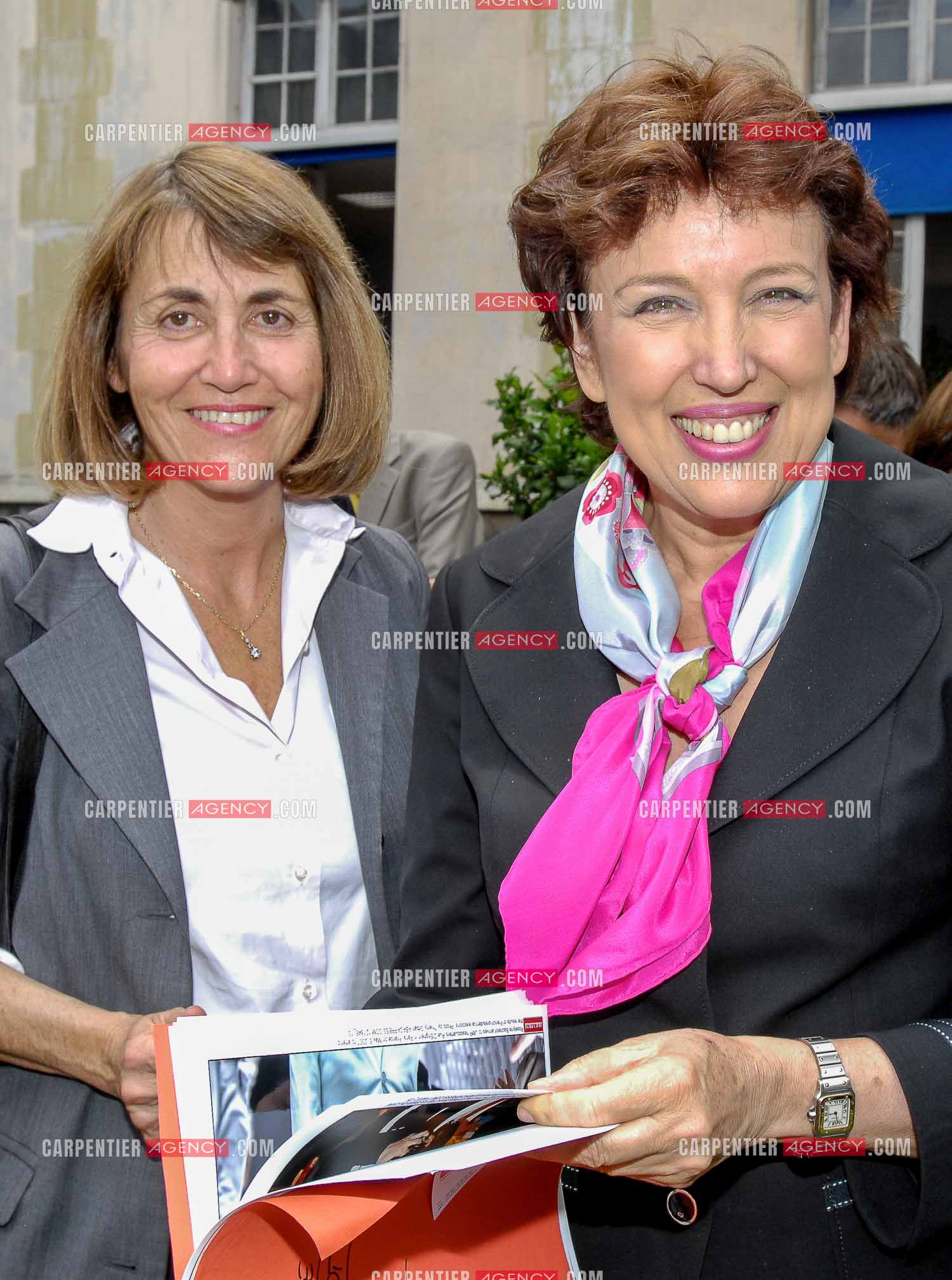 Concert privé pour le soutient du don d'organes et de la greffe dans l'enceinte de l'hôpital Neker à Paris " NECK'AIR DE MUSIQUE “ .  La Ministre de la Culture et de la Communication, porte-parole du gouvernement Madame Christine Albanel et la Ministre de la Santé, de la Jeunesse et des Sports Madame Roselyne Bachelot. ( Exclusif )
