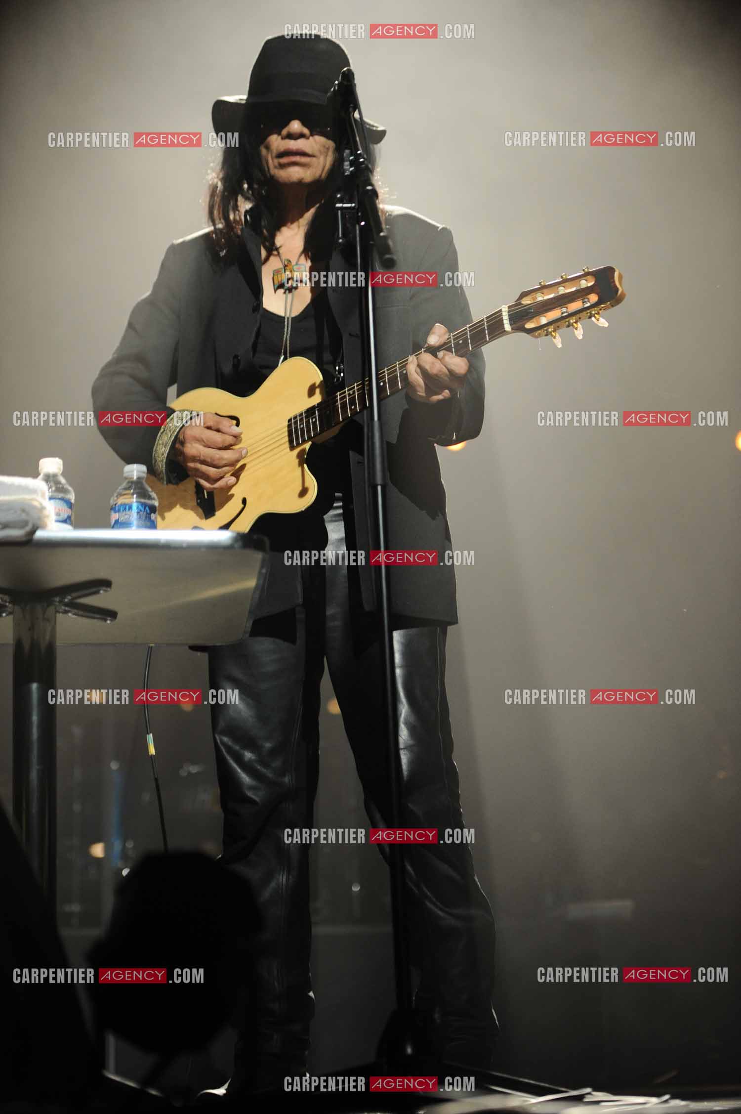 Le chanteur Sixto Diaz Rodriguez au Zenith de Paris le 4 Juin 2013.                ( Exclusif )