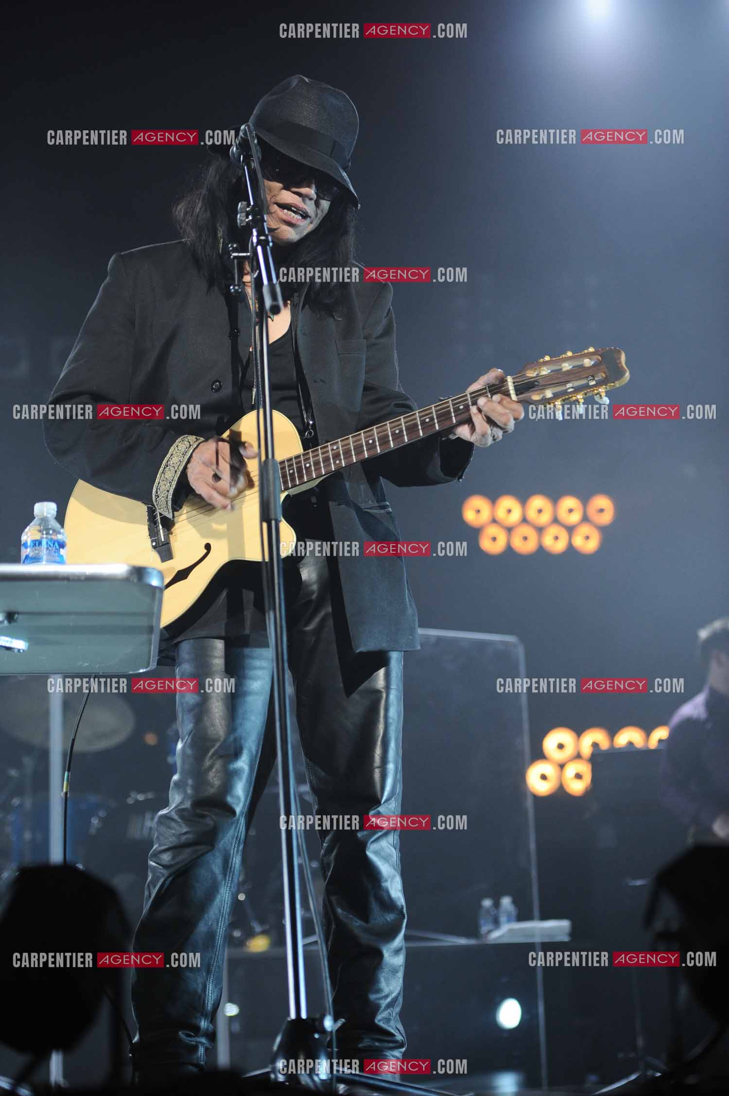 Le chanteur Sixto Diaz Rodriguez au Zenith de Paris le 4 Juin 2013.                ( Exclusif )