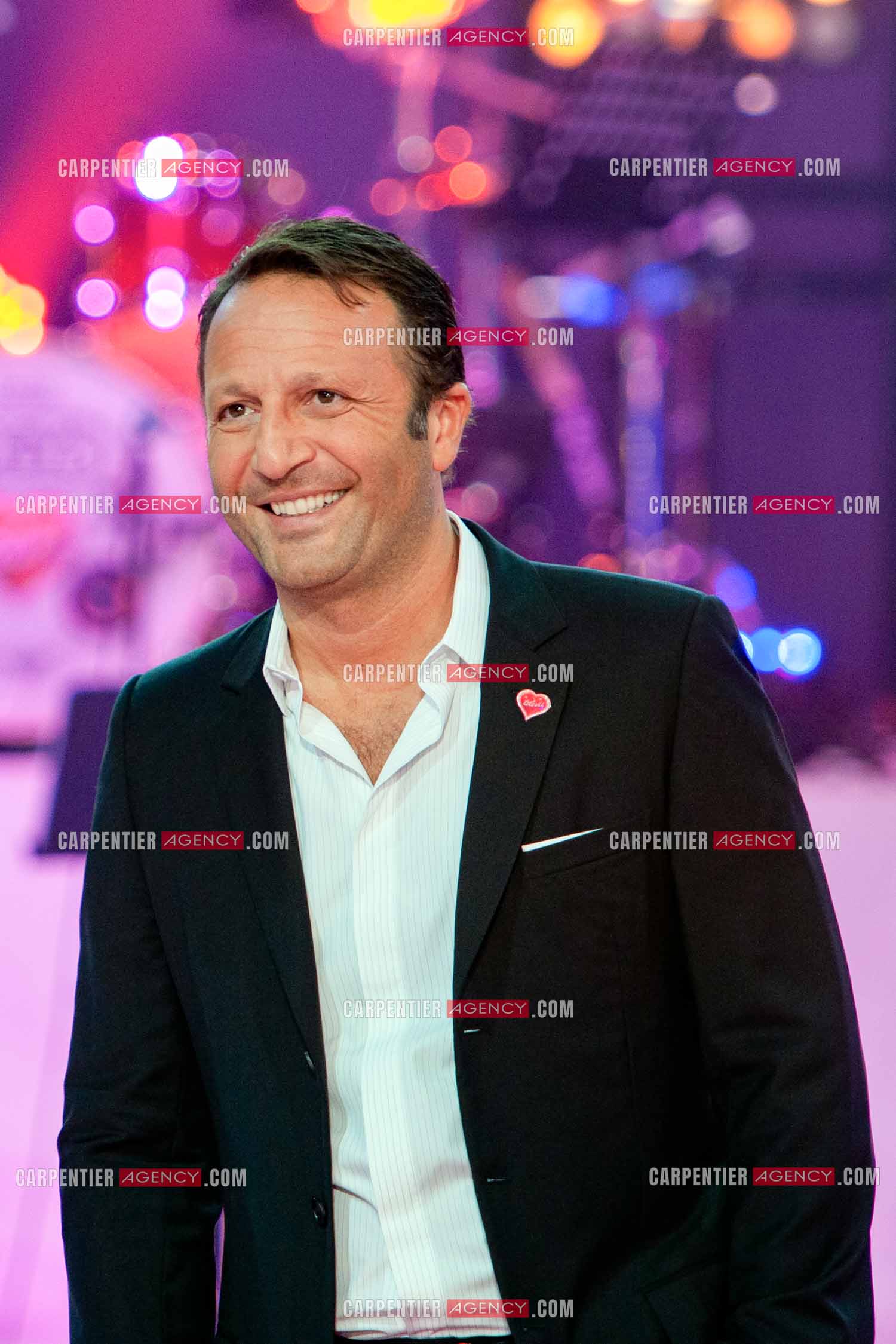 L'animateur Jacques Essebag dit Arthur lors du Télé Vie à Bruxelles en Belgique le 07 mai 2011.