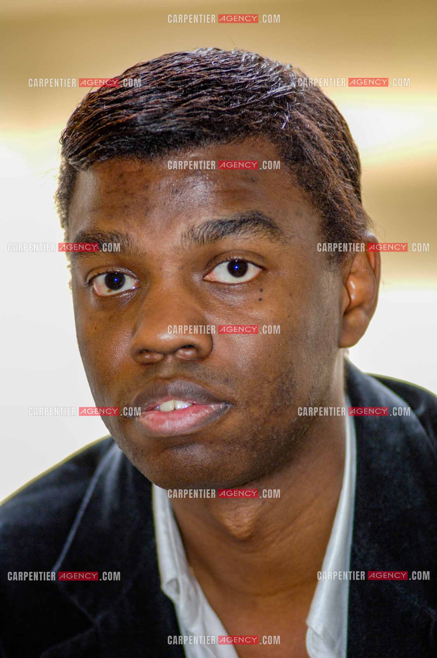 Portrait de Jean-Barthélémy Bokassa, petit fils de l'empereur Bokassa Ier. Ici, dans son appartement parisien.  ( Exclusif )