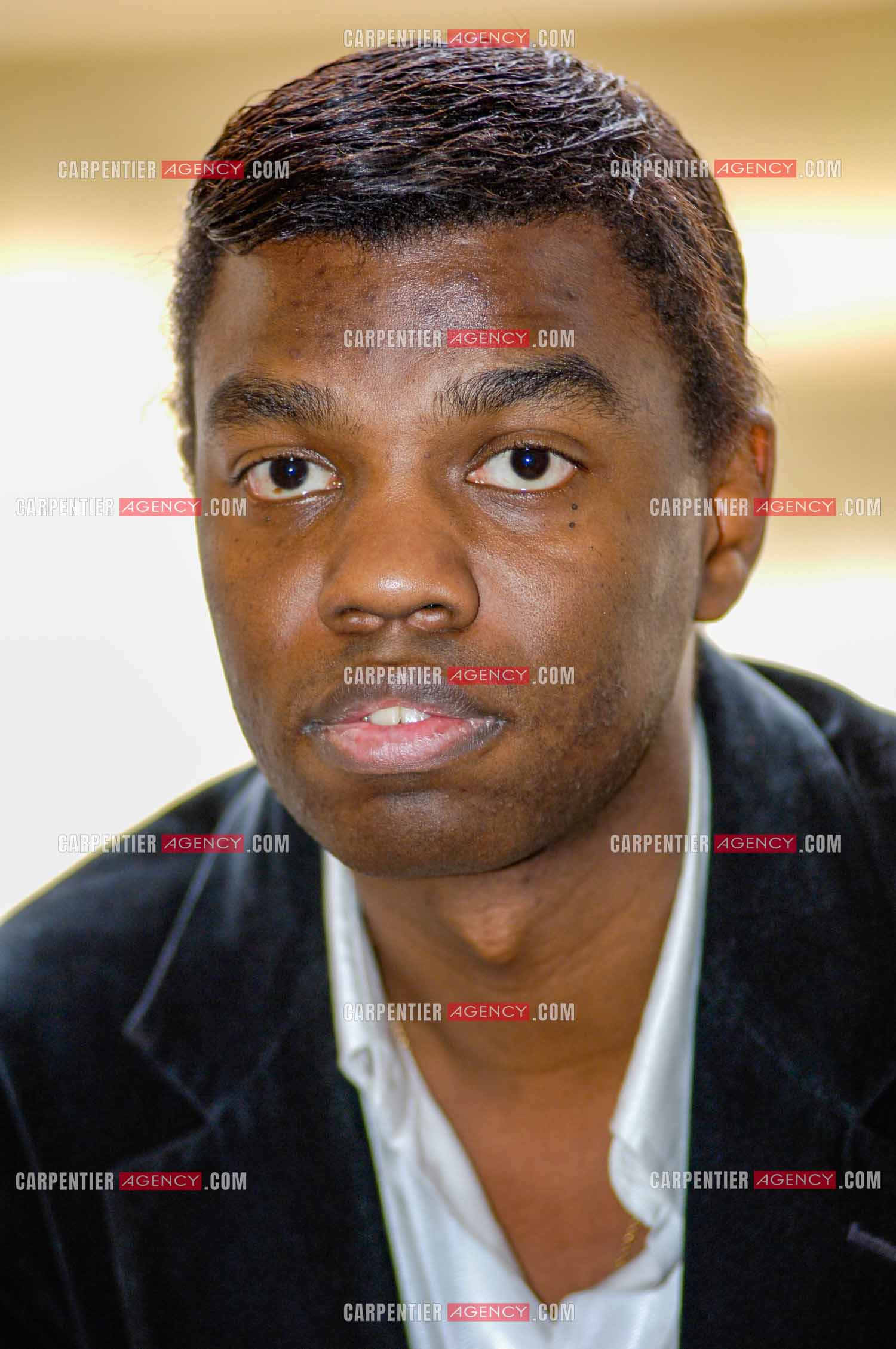 Portrait de Jean-Barthélémy Bokassa, petit fils de l'empereur Bokassa Ier. Ici, dans son appartement parisien.  ( Exclusif )