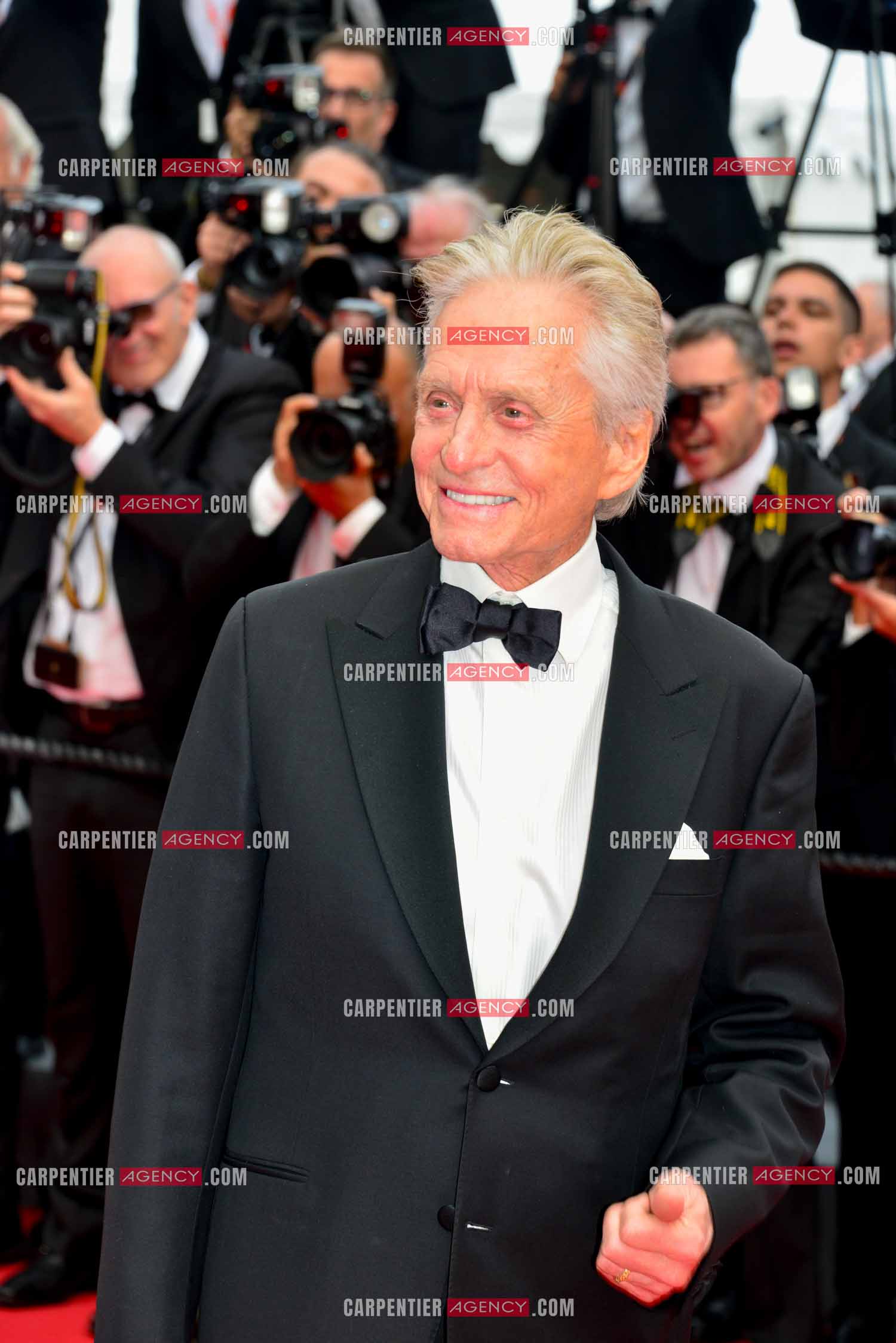 Festival de Cannes 2023. 76e édition, du 16 au 27 mai 2023 au Palais des festivals, à Cannes. Michael Douglas reçoit la Palme d'honneur.