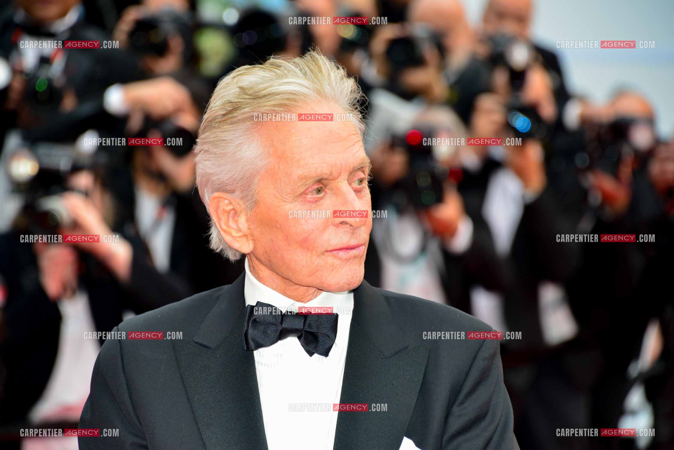 Festival de Cannes 2023. 76e édition, du 16 au 27 mai 2023 au Palais des festivals, à Cannes. Michael Douglas reçoit la Palme d'honneur.