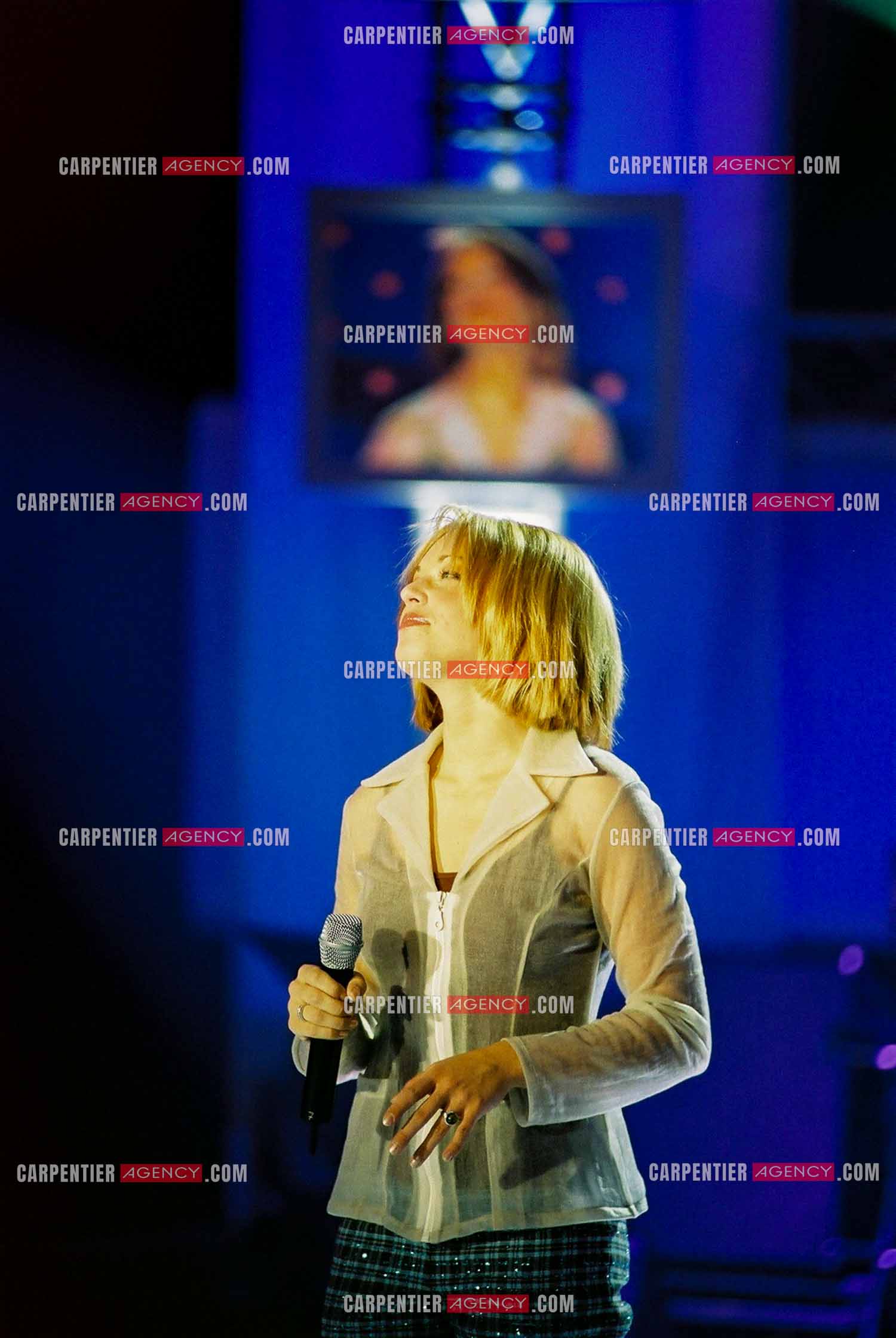 La chanteuse quebequoise Natasha St Pier.  ( Exclusif )