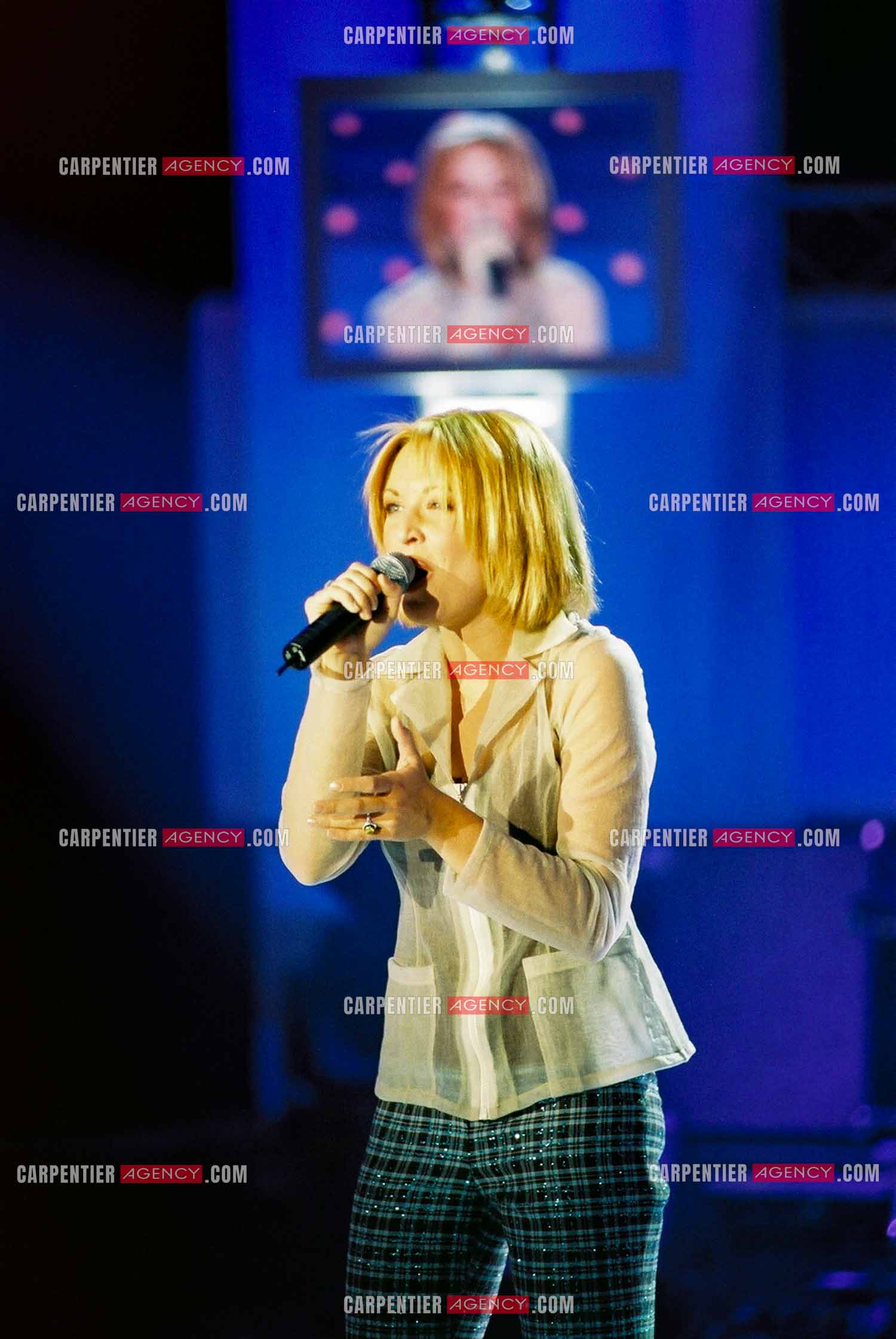 La chanteuse quebequoise Natasha St Pier.  ( Exclusif )