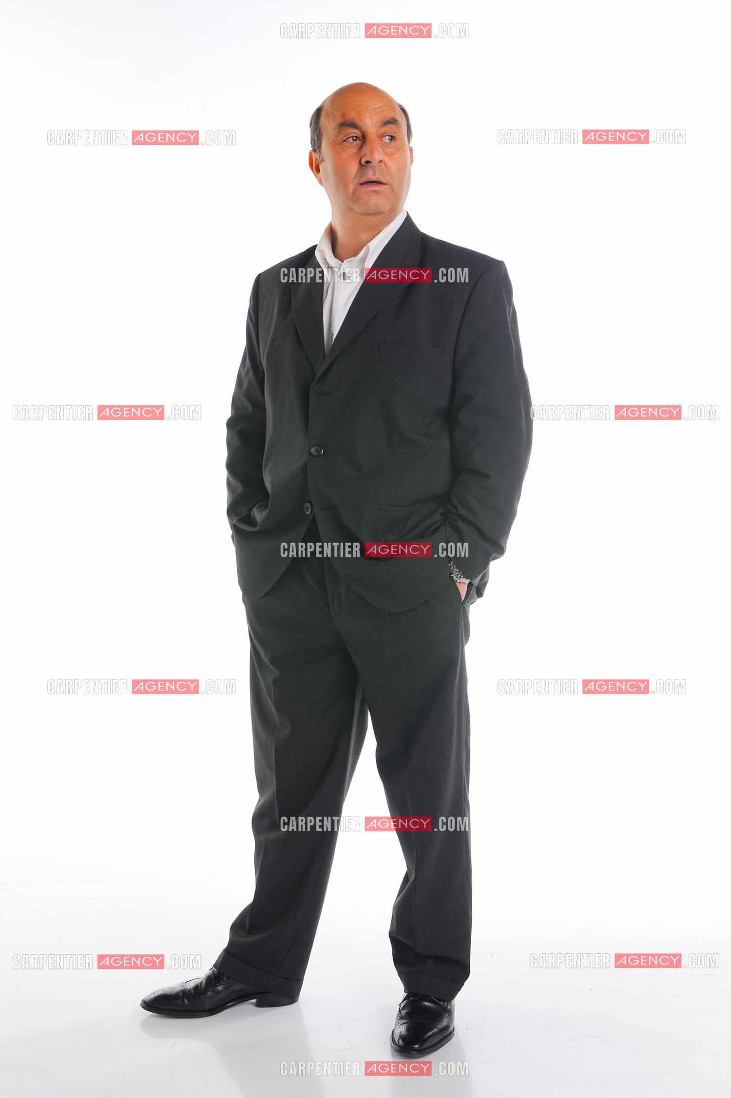 L'humoriste Richard Taxi en studio. ( Exclue )