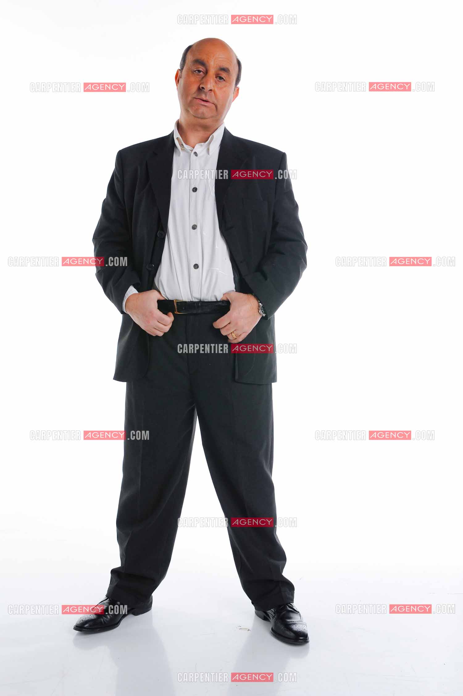 L'humoriste Richard Taxi en studio. ( Exclue )