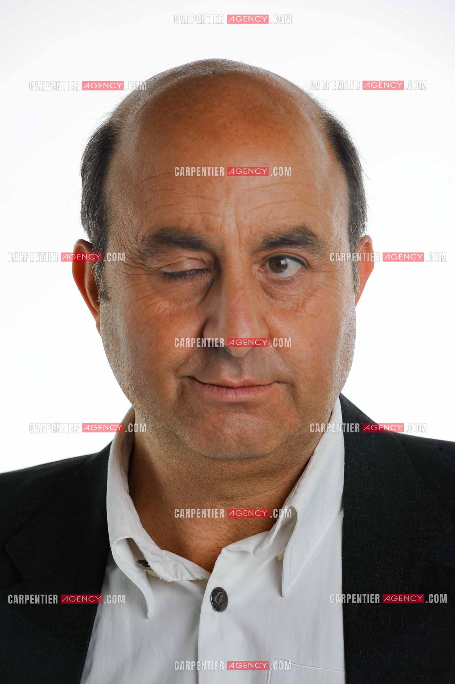 L'humoriste Richard Taxi en studio. ( Exclue )