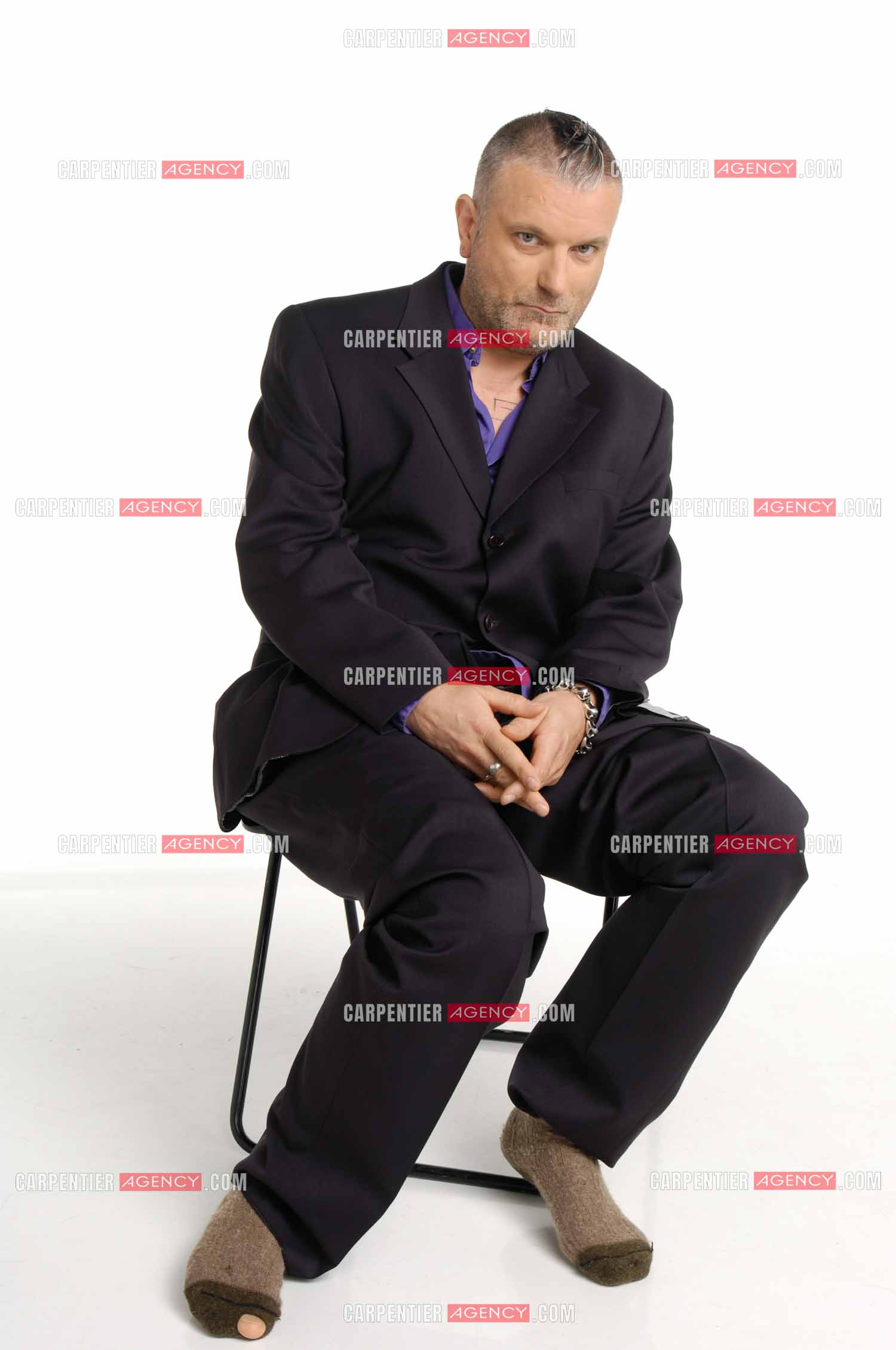 Le chanteur Sansévérino. ( Exclusif )