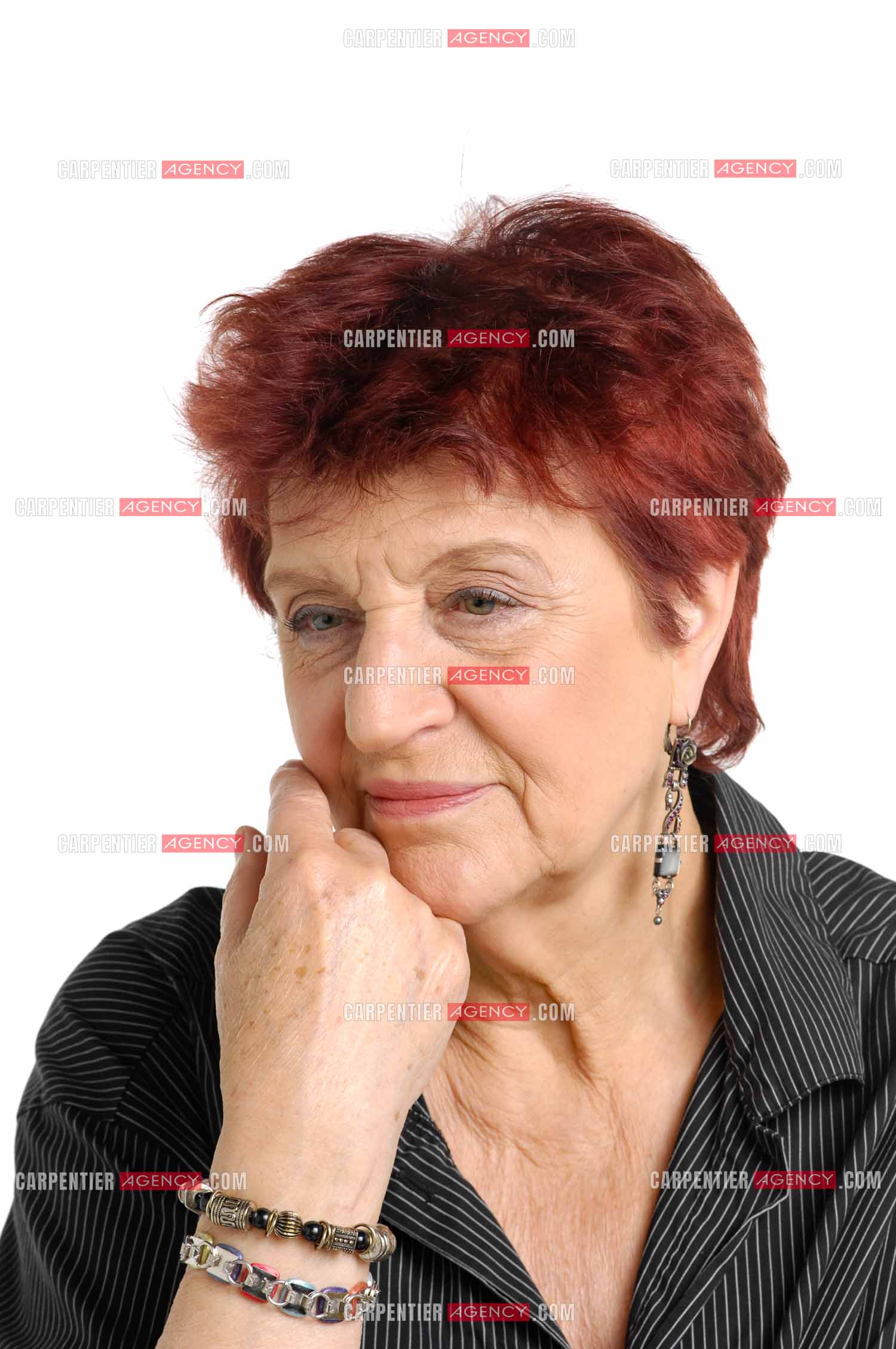 La chanteuse Anne Sylvestre.  ( Exclusif )