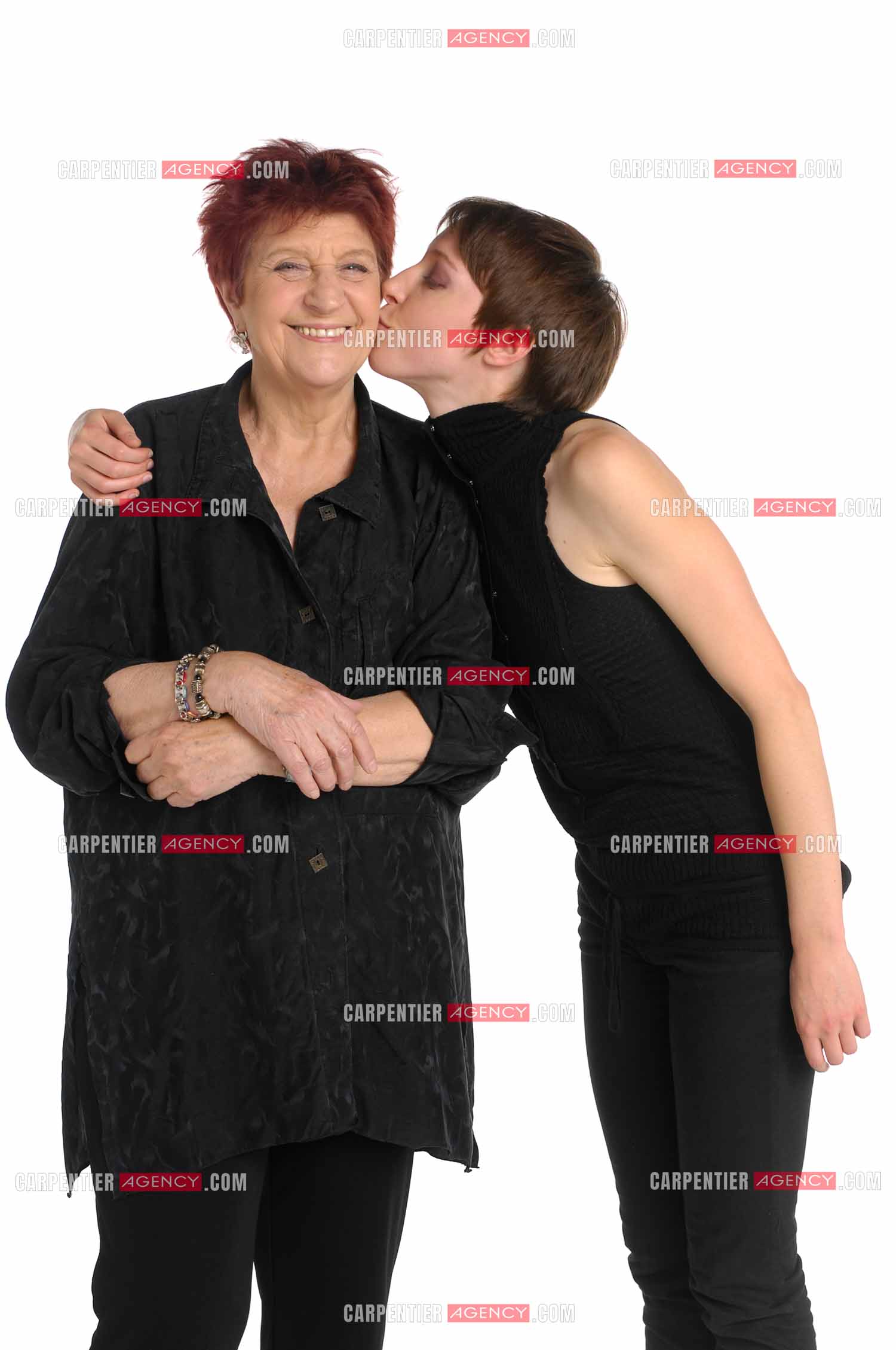 La chanteuse Anne Sylvestre et Jeanne Cherhal. ( Exclusif )