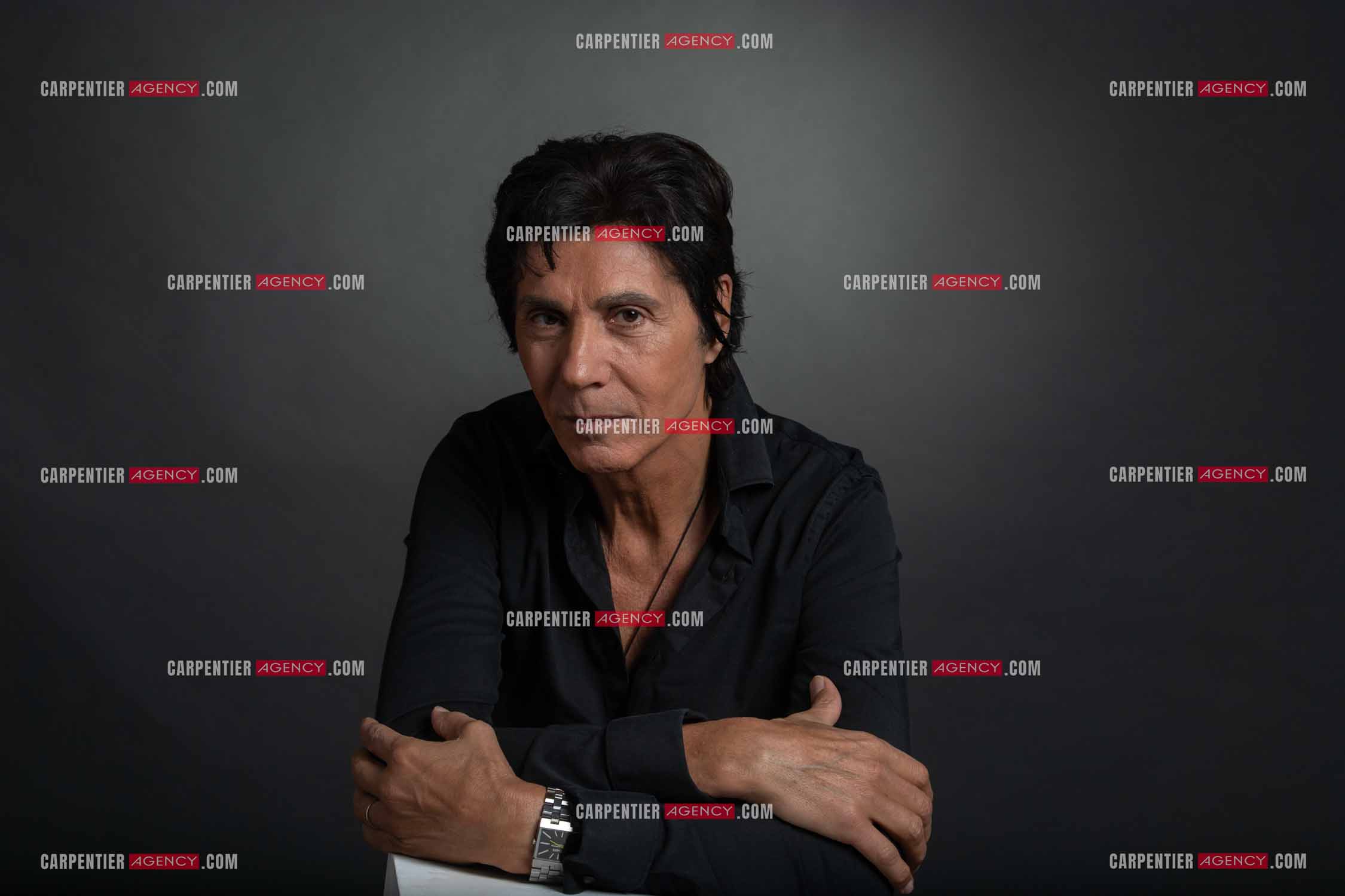 Portrait du chanteur Jean-Luc Lahaye.  ( Exclusif )