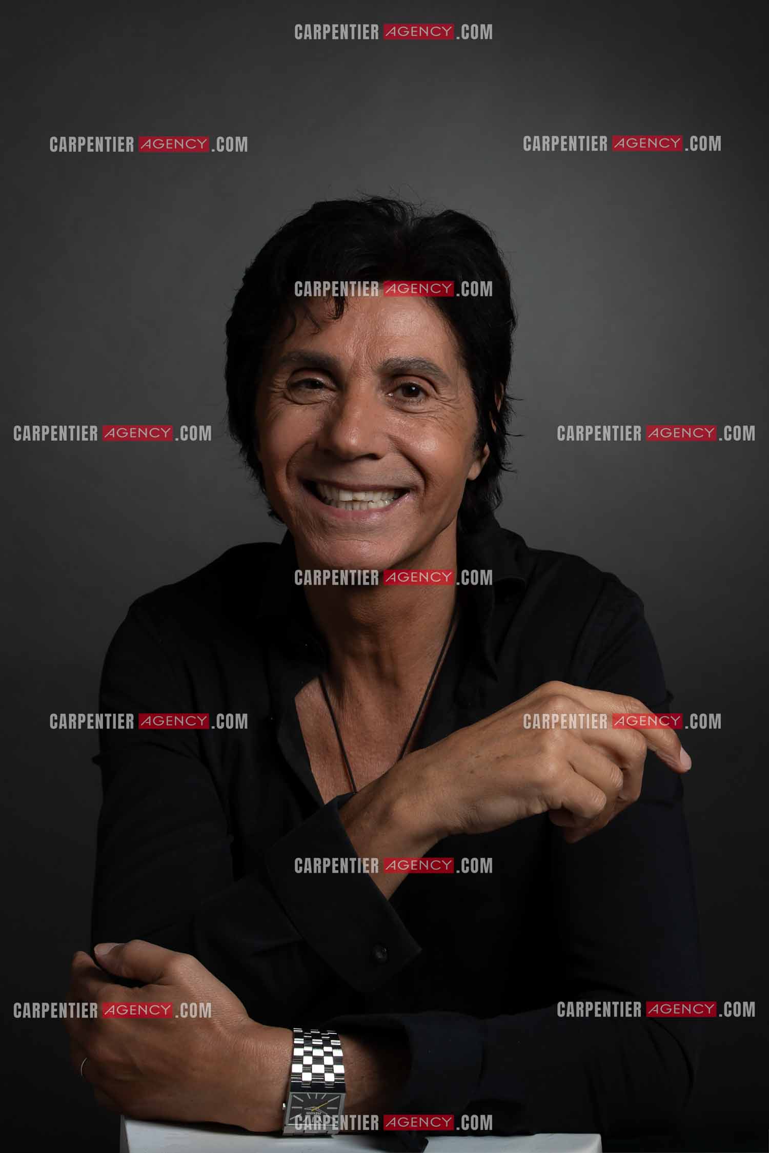 Portrait du chanteur Jean-Luc Lahaye.  ( Exclusif )