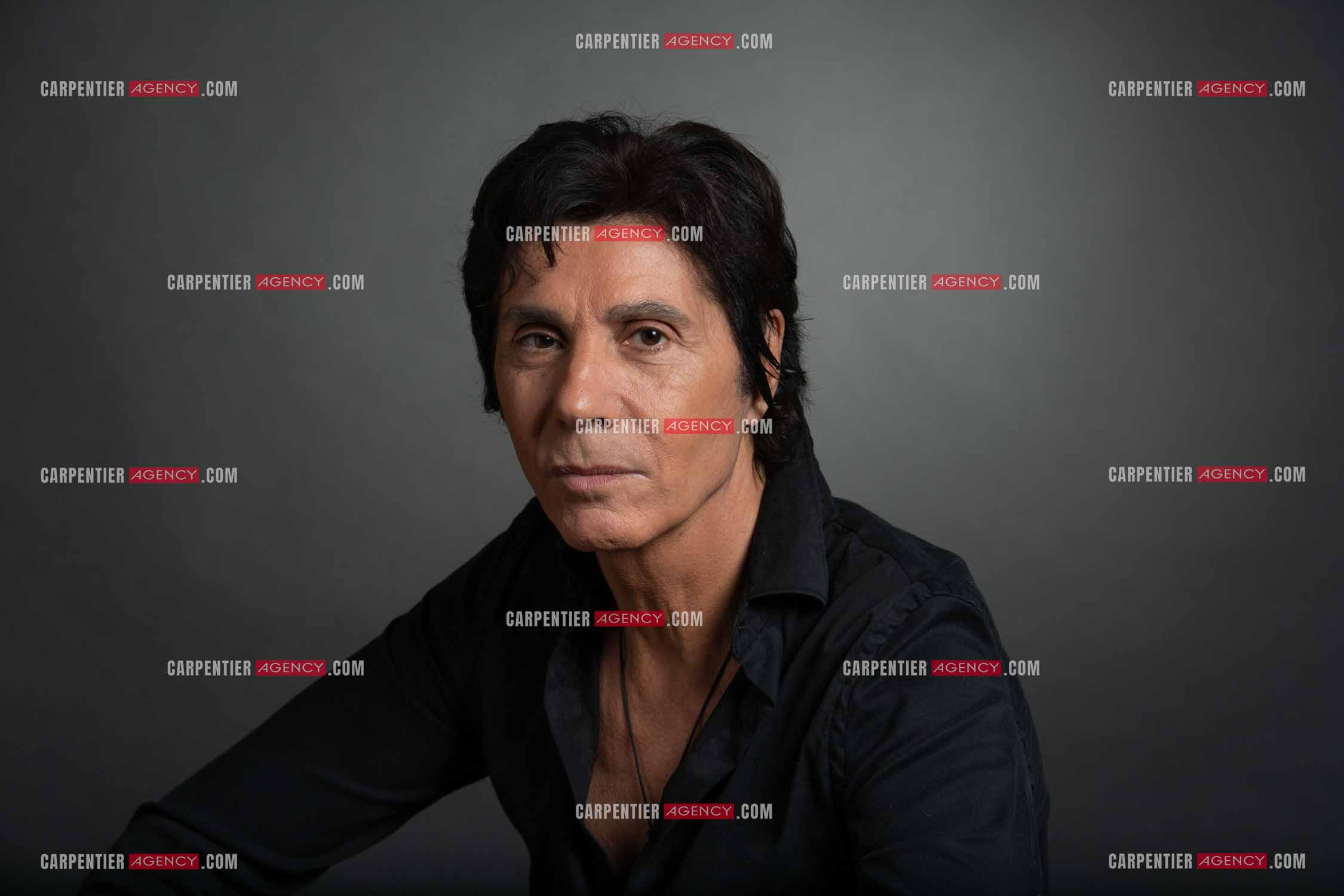 Portrait du chanteur Jean-Luc Lahaye.  ( Exclusif )