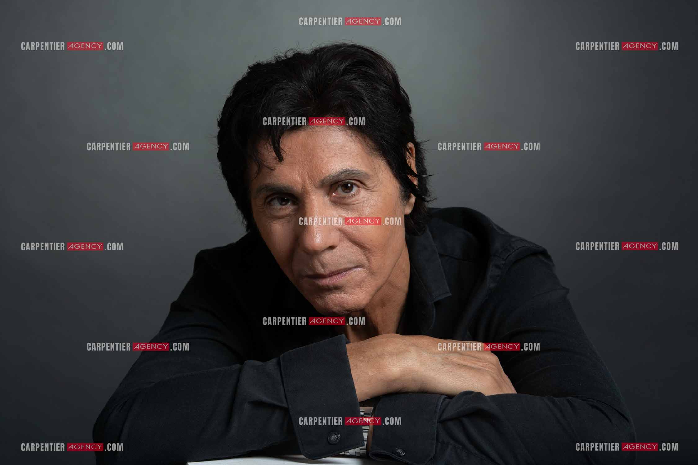 Portrait du chanteur Jean-Luc Lahaye.  ( Exclusif )