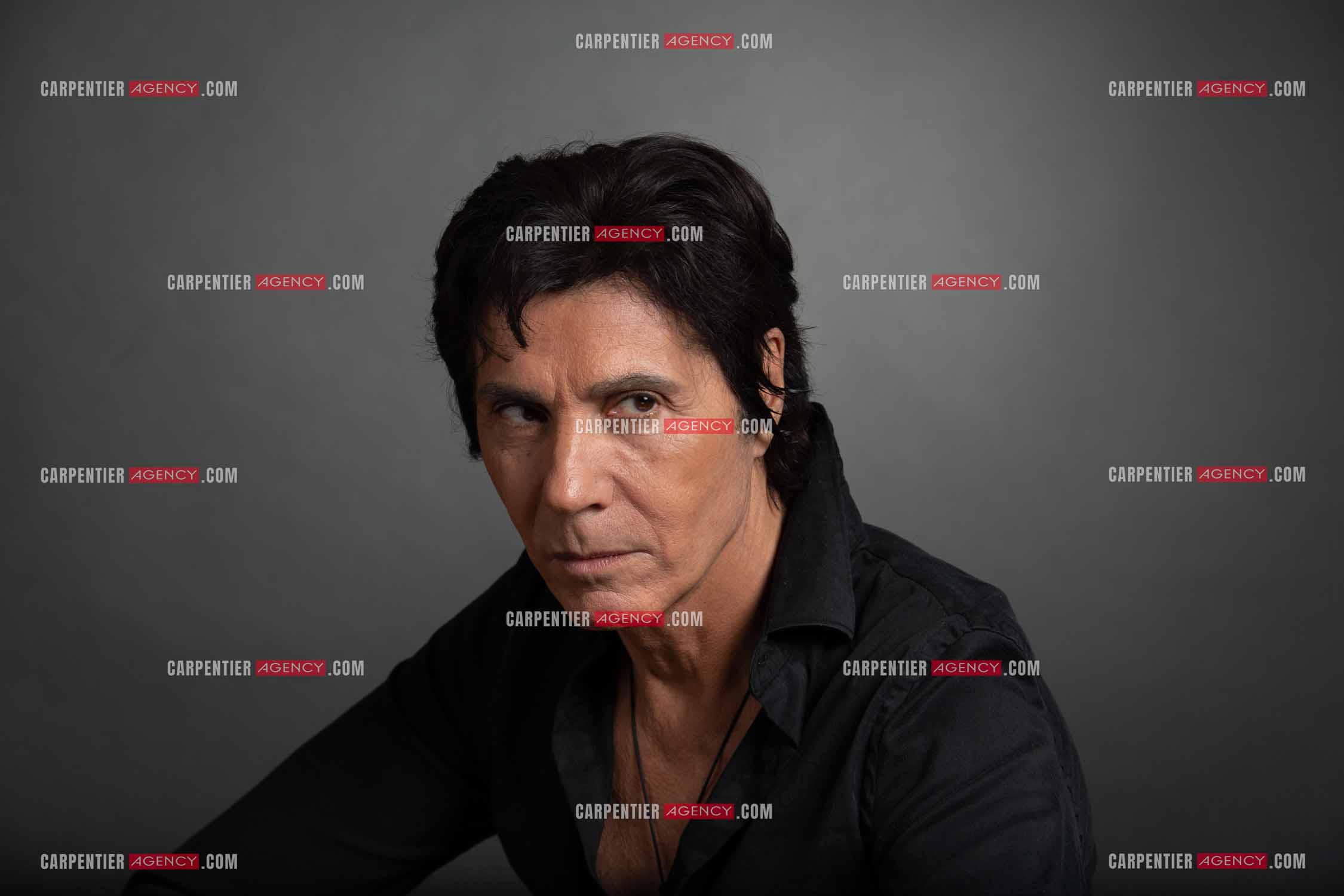 Portrait du chanteur Jean-Luc Lahaye.  ( Exclusif )