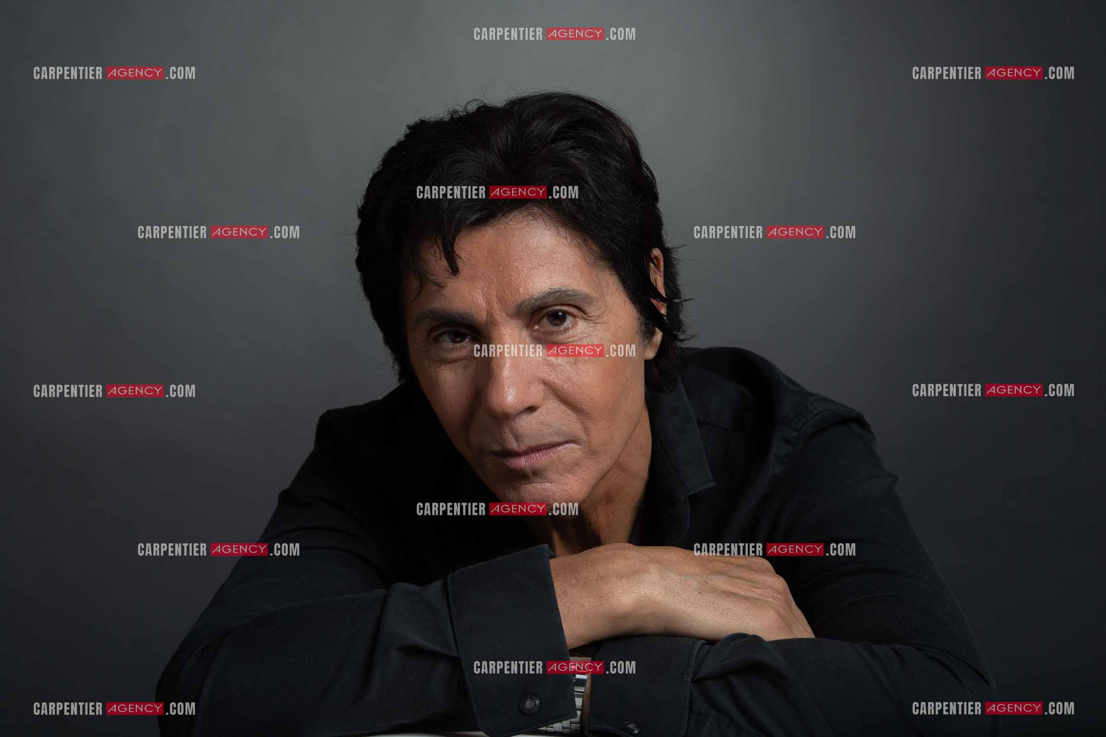 Portrait du chanteur Jean-Luc Lahaye.  ( Exclusif )