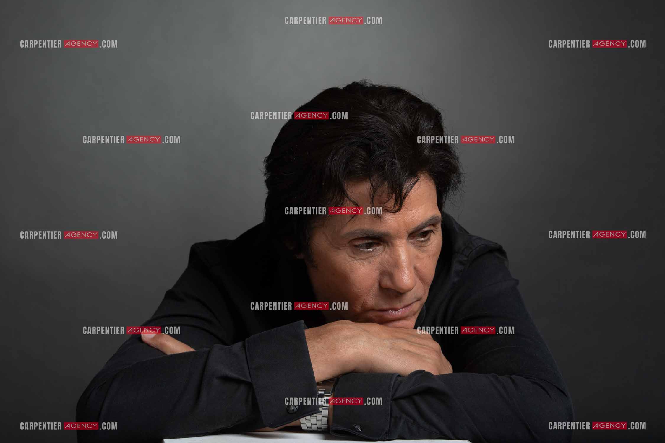 Portrait du chanteur Jean-Luc Lahaye.  ( Exclusif )