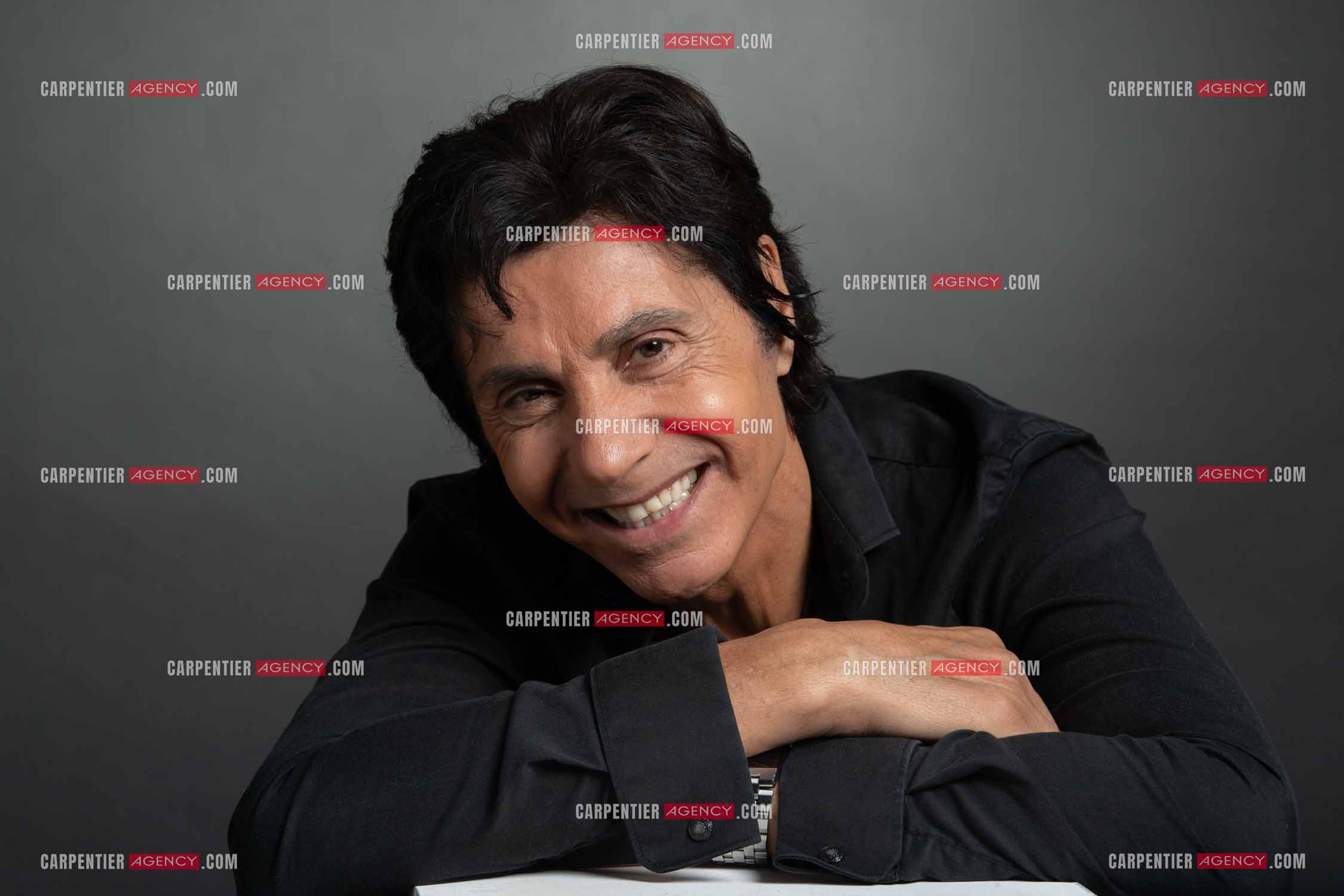 Portrait du chanteur Jean-Luc Lahaye.  ( Exclusif )