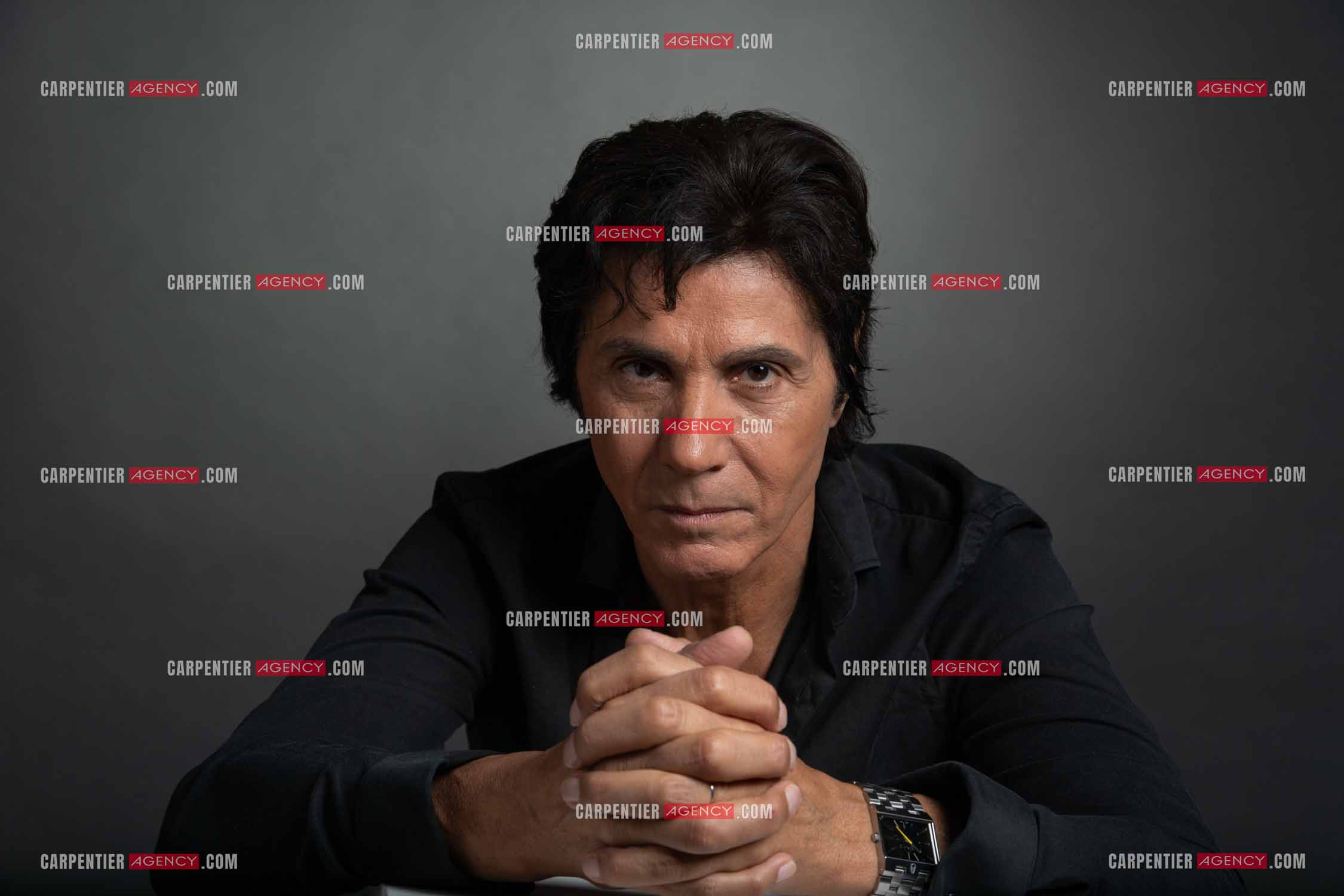 Portrait du chanteur Jean-Luc Lahaye.  ( Exclusif )