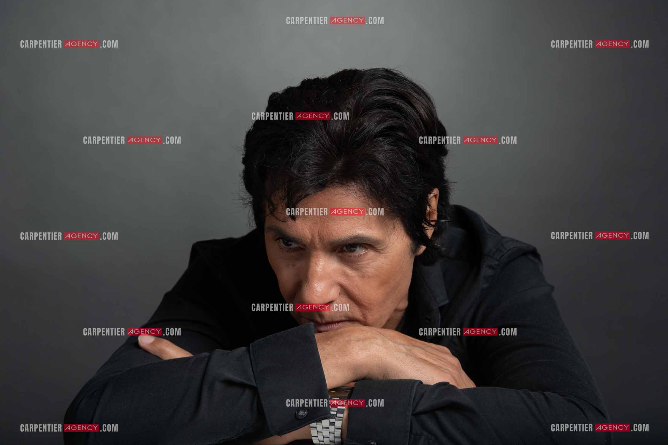 Portrait du chanteur Jean-Luc Lahaye.  ( Exclusif )