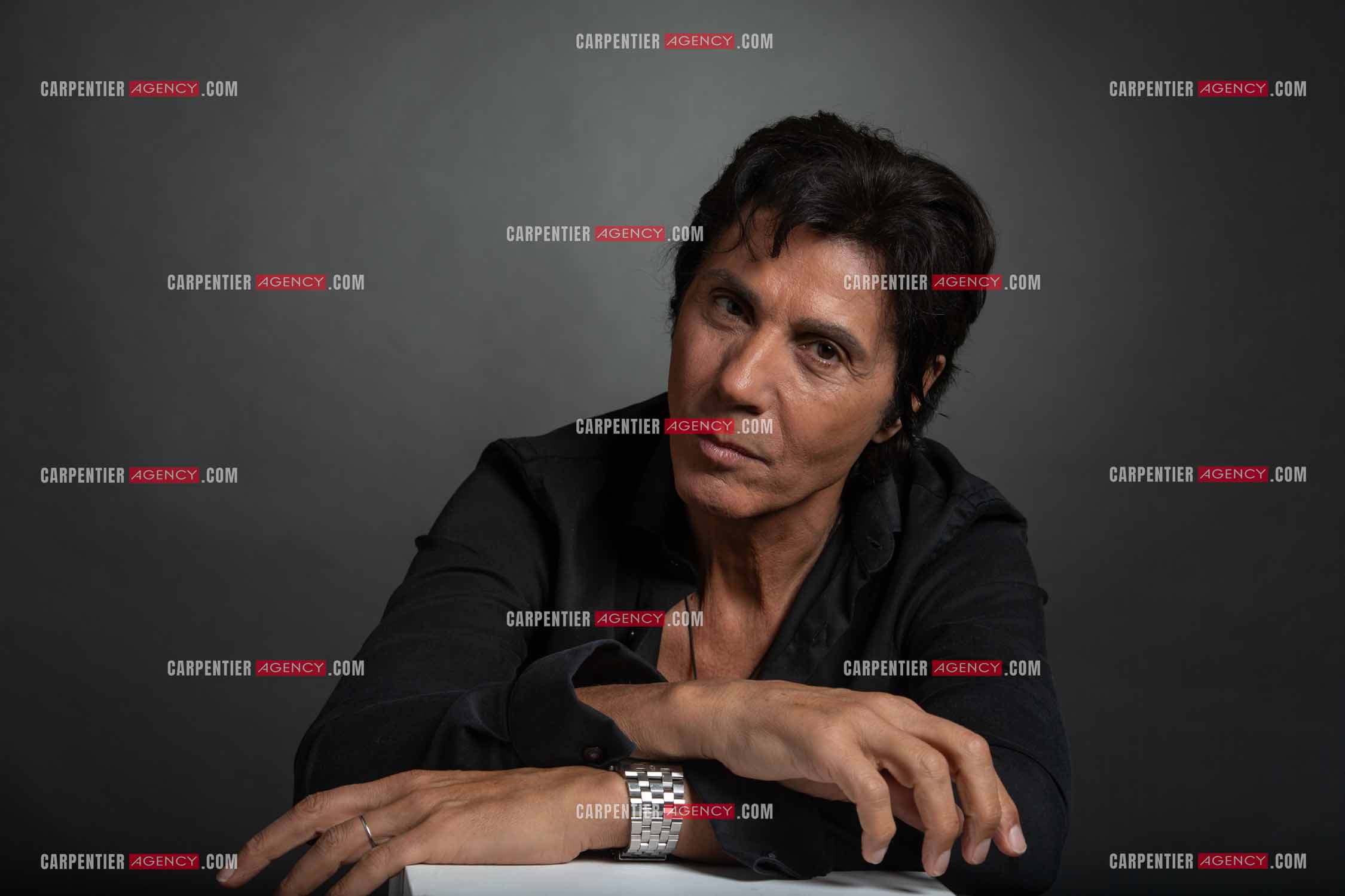 Portrait du chanteur Jean-Luc Lahaye.  ( Exclusif )