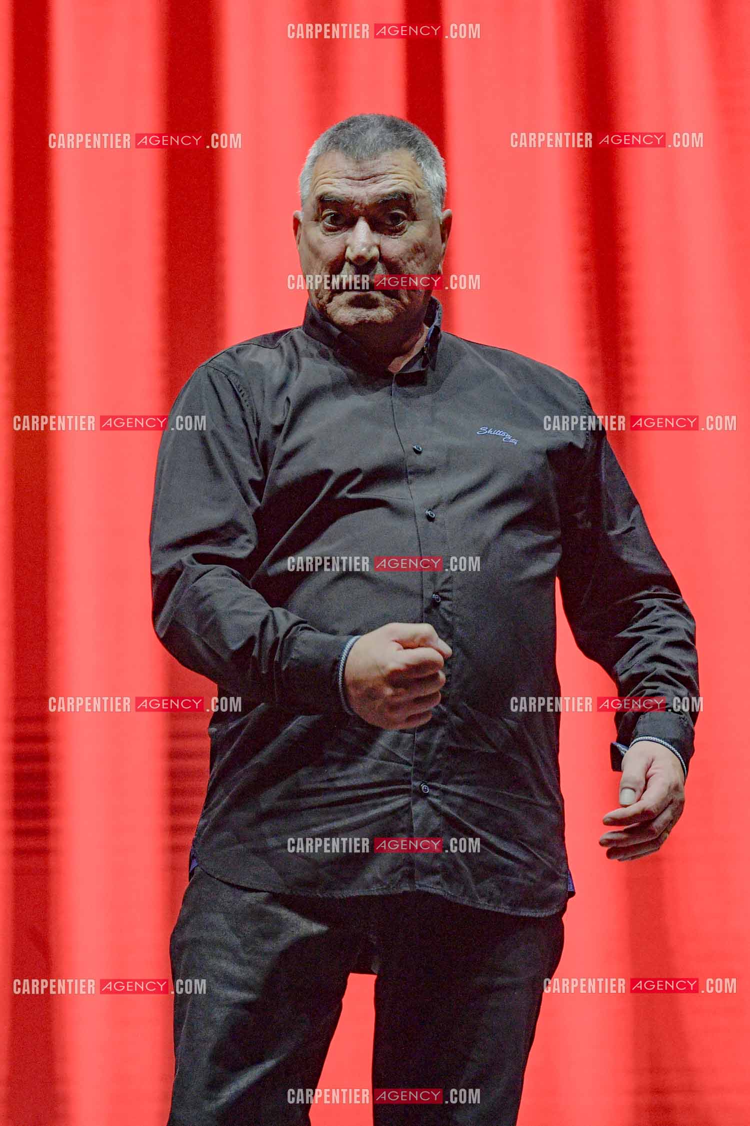 L'humoriste Jean-Marie Bigard en spectacle aux arènes de Fréjus.  ( Exclusif )