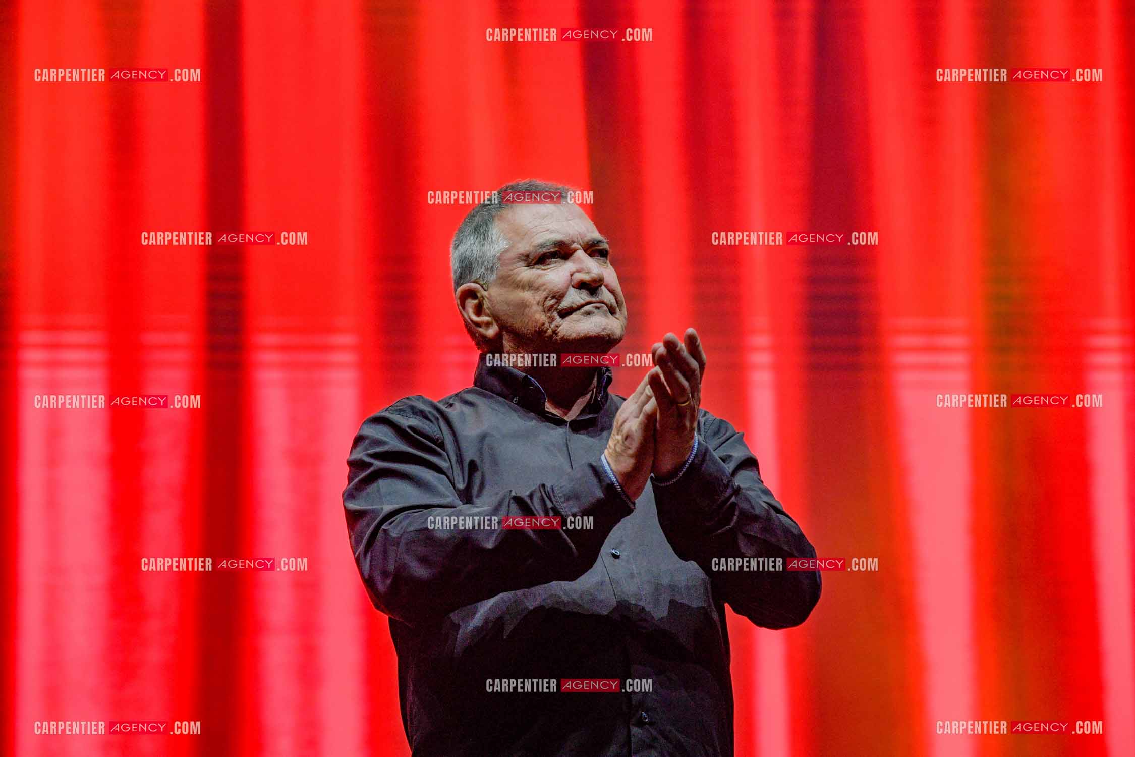 L'humoriste Jean-Marie Bigard en spectacle aux arènes de Fréjus.  ( Exclusif )