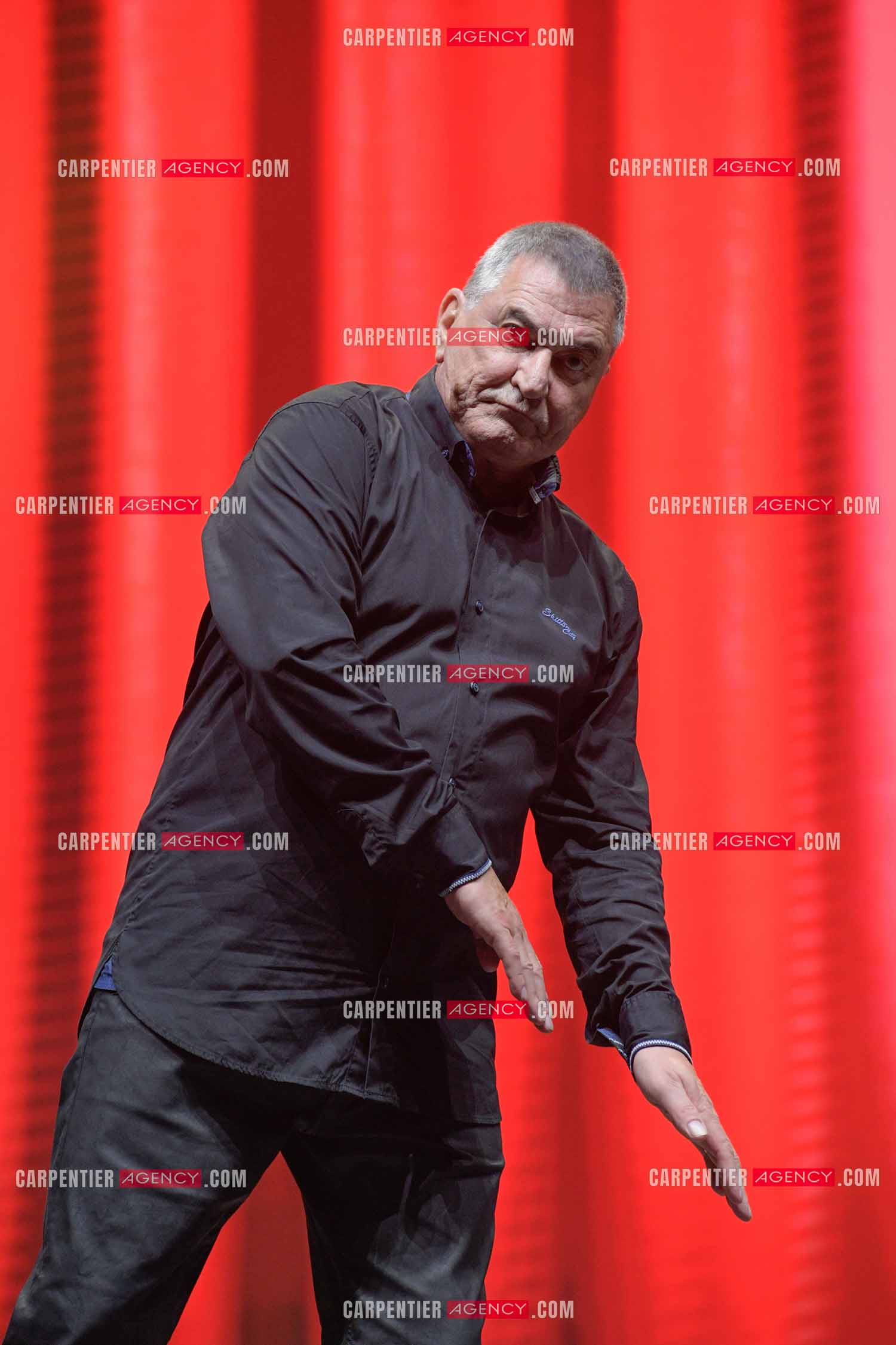 L'humoriste Jean-Marie Bigard en spectacle aux arènes de Fréjus.  ( Exclusif )