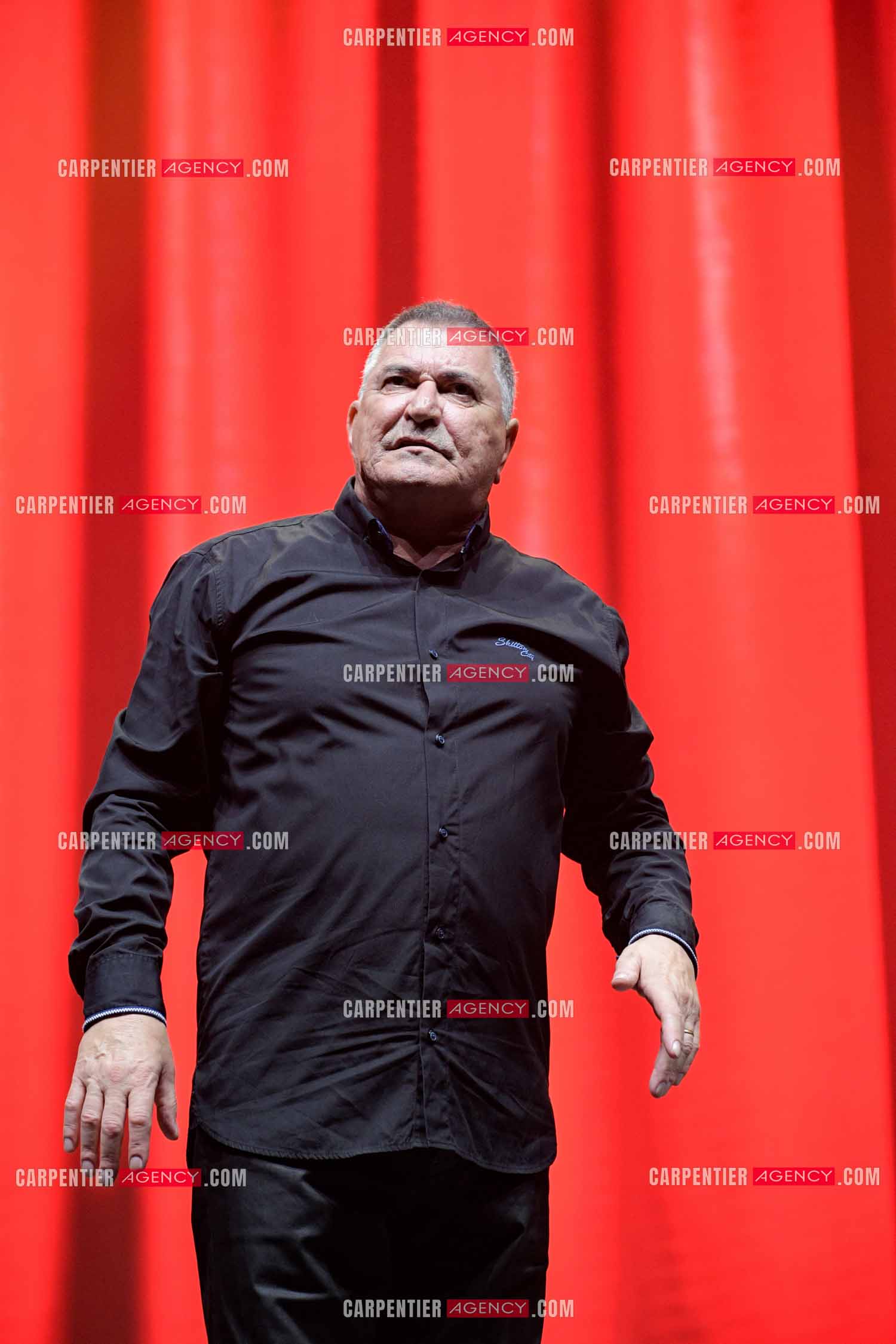 L'humoriste Jean-Marie Bigard en spectacle aux arènes de Fréjus.  ( Exclusif )