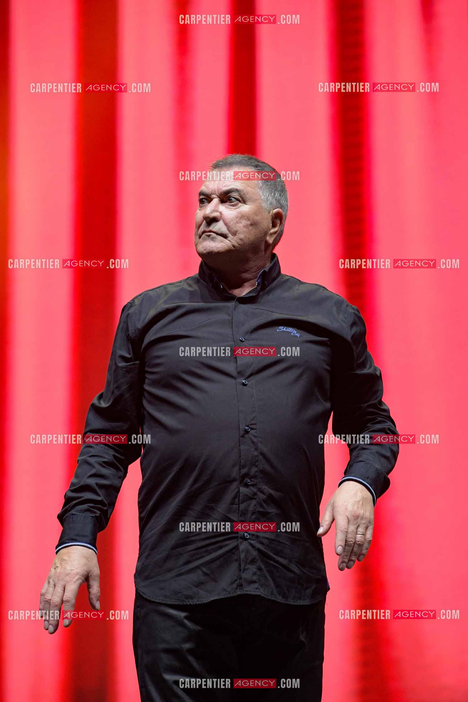 L'humoriste Jean-Marie Bigard en spectacle aux arènes de Fréjus.  ( Exclusif )