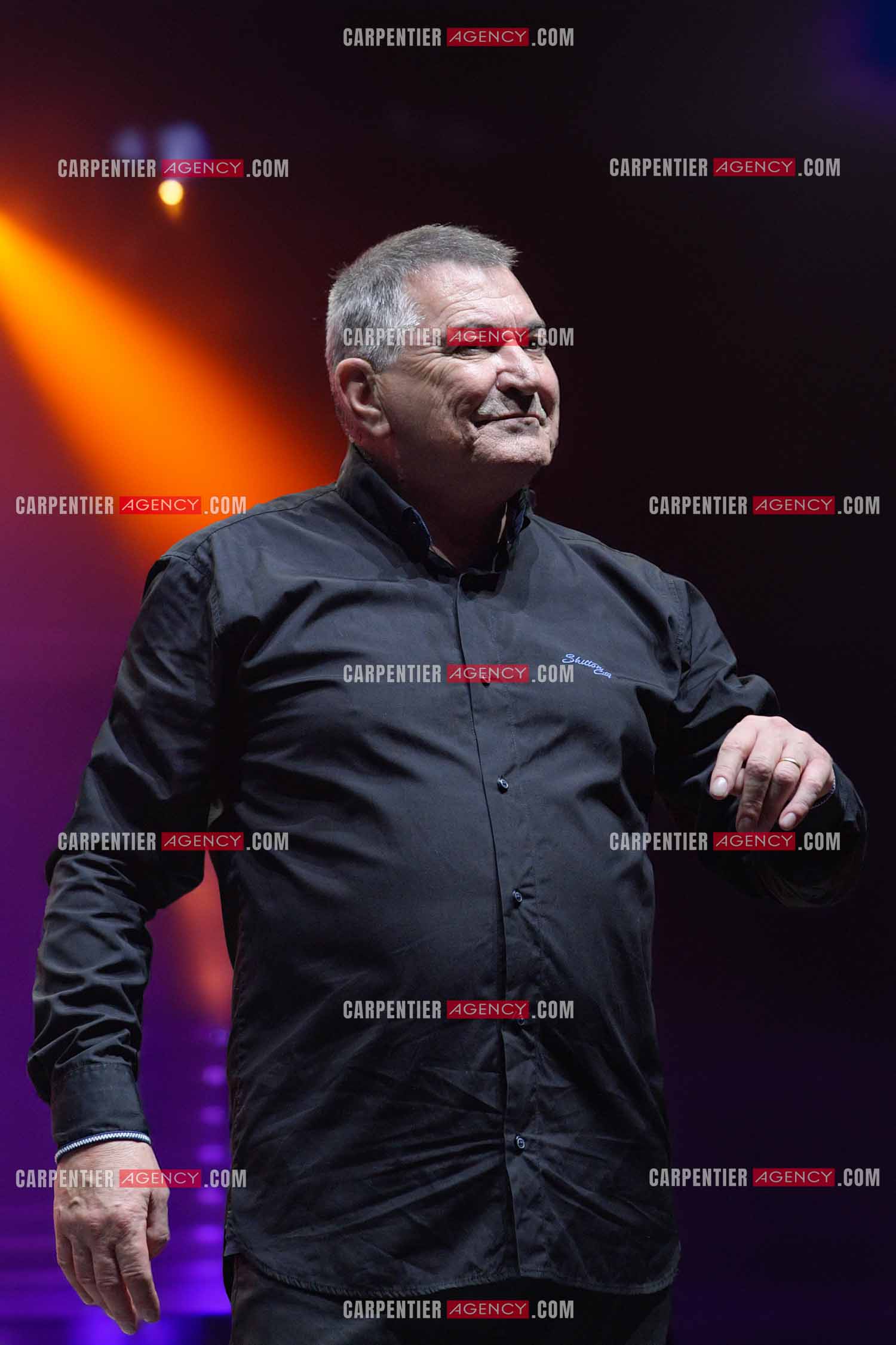 L'humoriste Jean-Marie Bigard en spectacle aux arènes de Fréjus.  ( Exclusif )